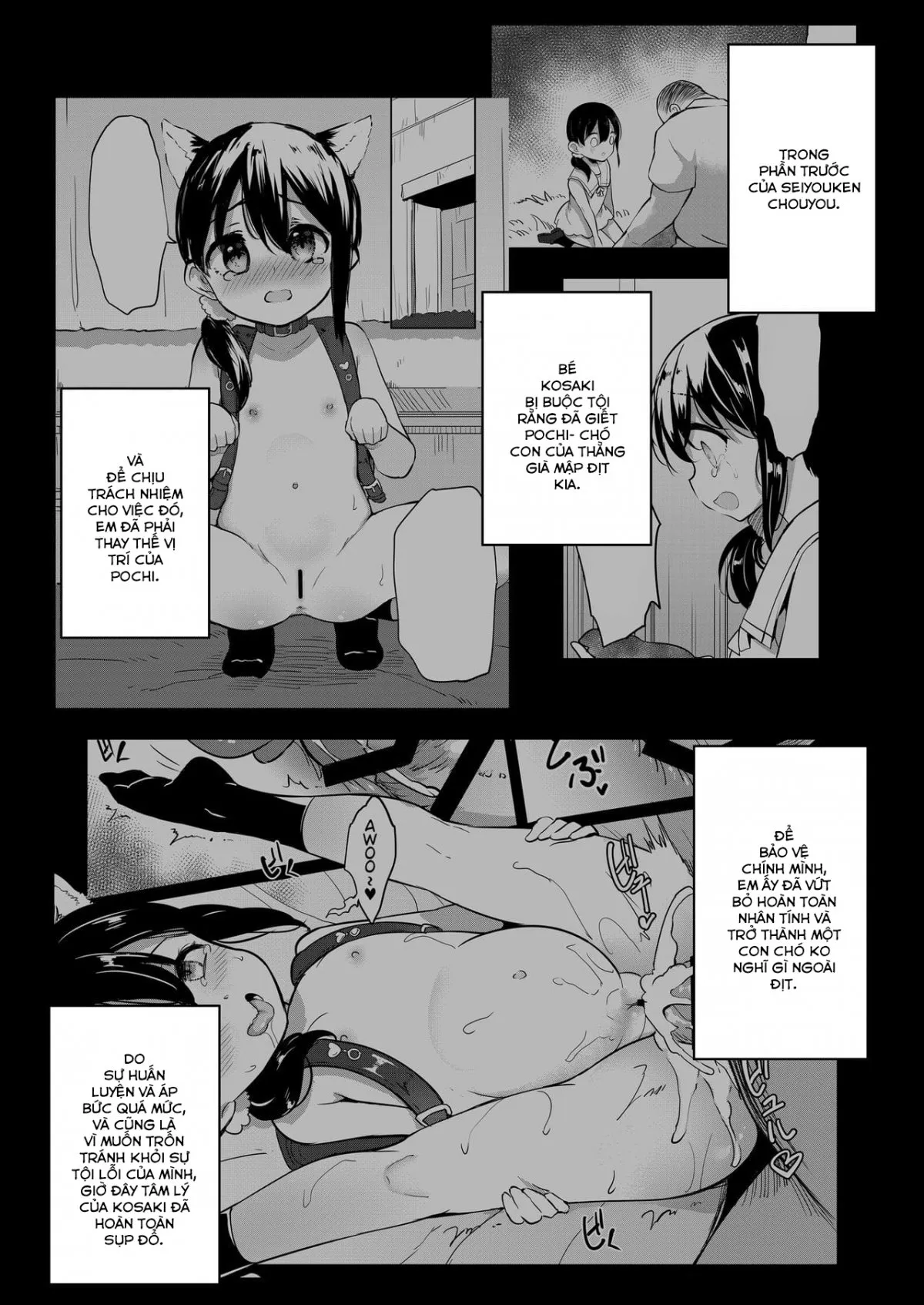 HentaiVN.net - Ảnh 4 - Pochi Mesuyouken Choukyou - Chap 2