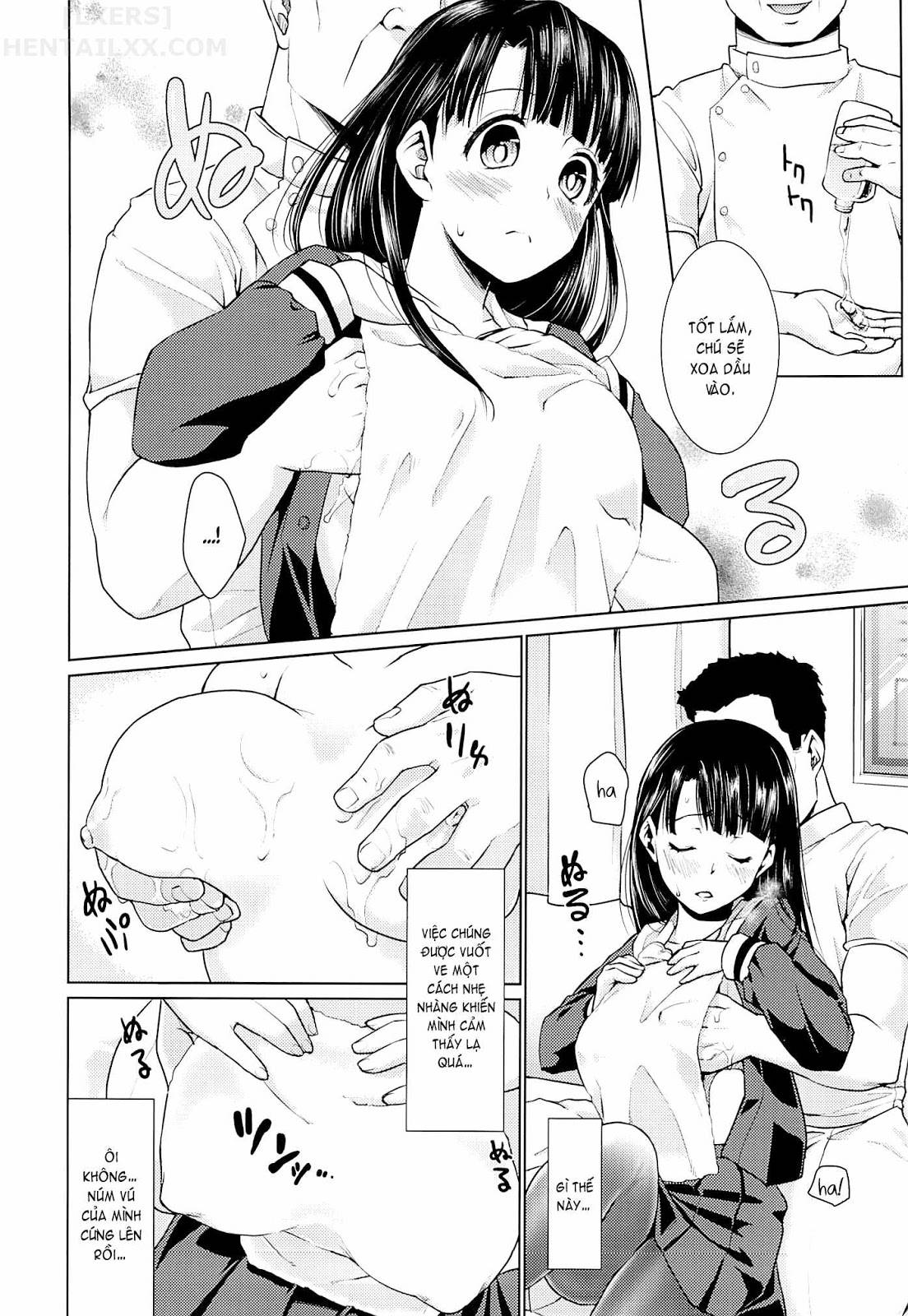 HentaiVN.net - Ảnh 11 - Iya da to Ienai Jimikei Shoujo to Ero Seitaishi [The Plain Girl Who Can't Say No and the Erotic Osteopath] - Chap 1