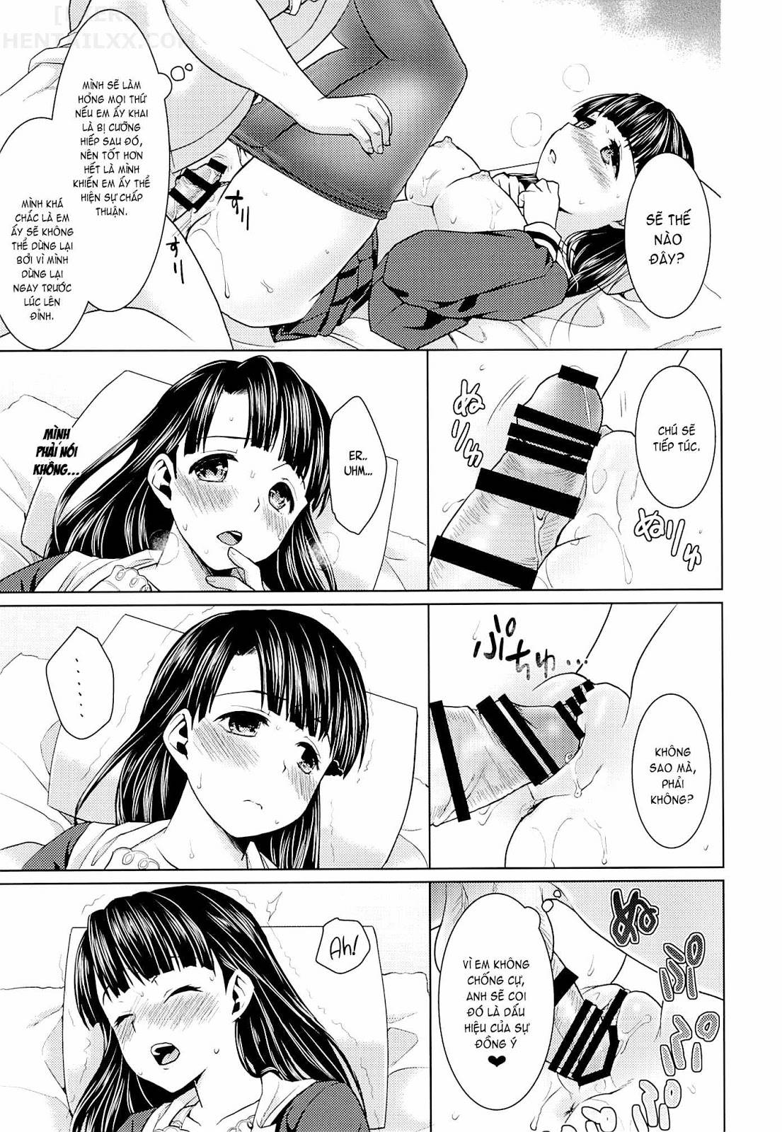 HentaiVN.net - Ảnh 22 - Iya da to Ienai Jimikei Shoujo to Ero Seitaishi [The Plain Girl Who Can't Say No and the Erotic Osteopath] - Chap 1