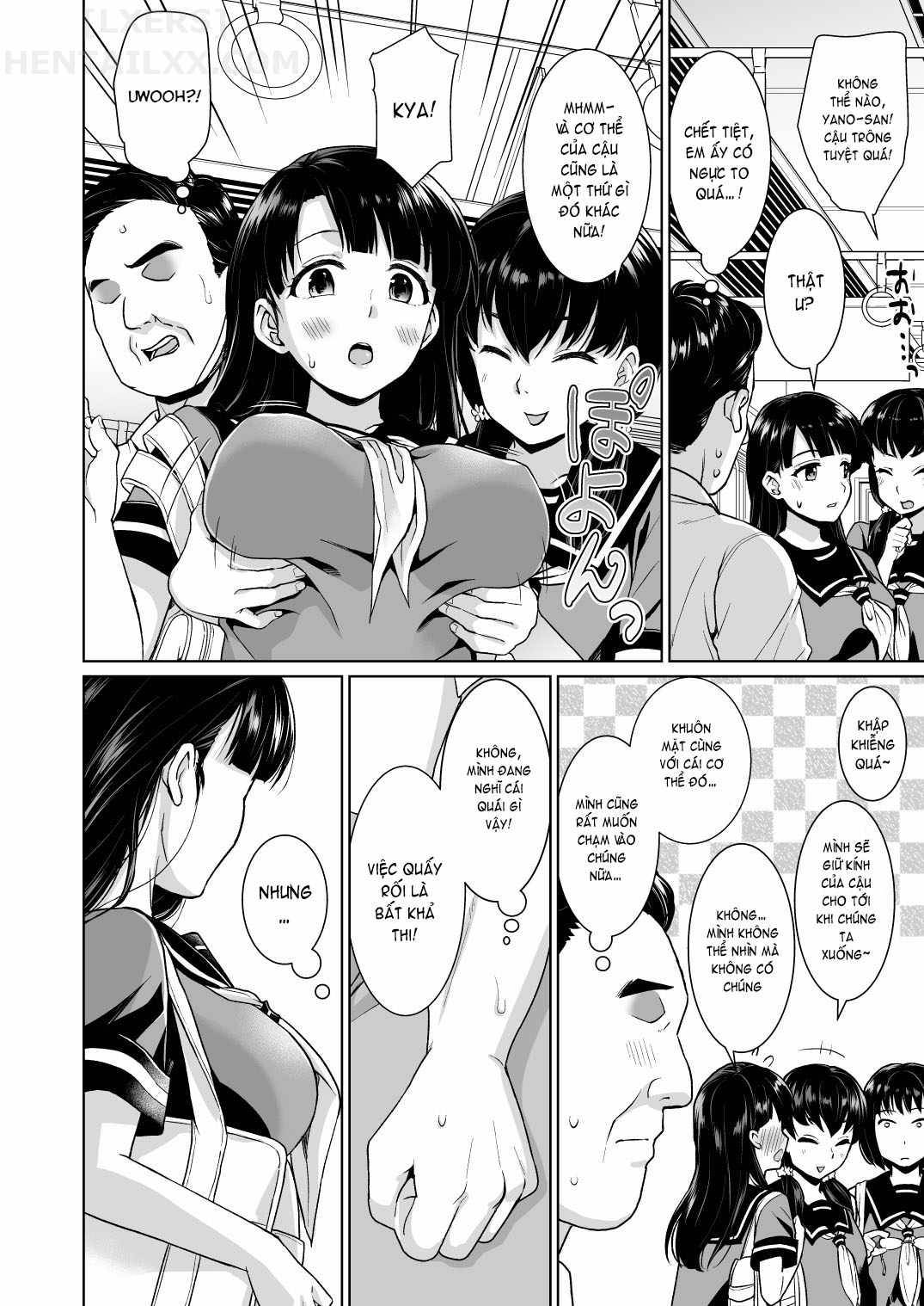 HentaiVN.net - Ảnh 7 - Iya da to Ienai Jimikei Shoujo to Ero Seitaishi [The Plain Girl Who Can't Say No and the Erotic Osteopath] - Chap 4