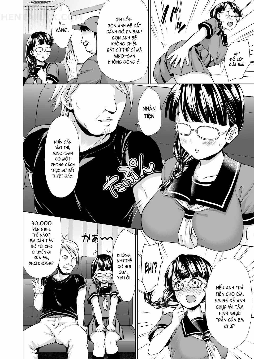 HentaiVN.net - Ảnh 9 - Iya da to Ienai Jimikei Shoujo to Ero Seitaishi [The Plain Girl Who Can't Say No and the Erotic Osteopath] - Chap 5
