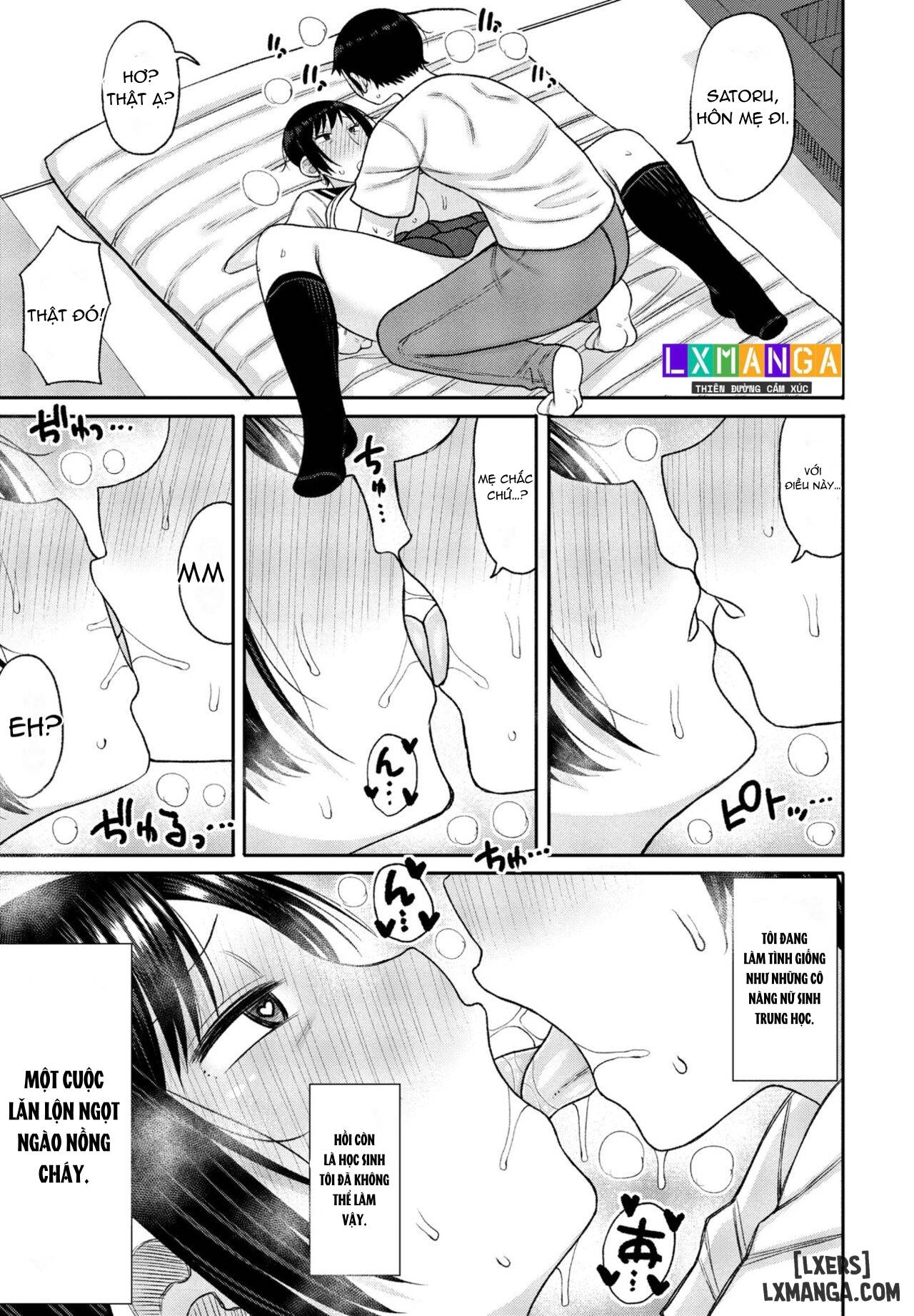 HentaiVN.net - Ảnh 33 - Kyoiku Mama ni Yoru Seikyoiku no Jitsugi Jugyo - Chap 2.