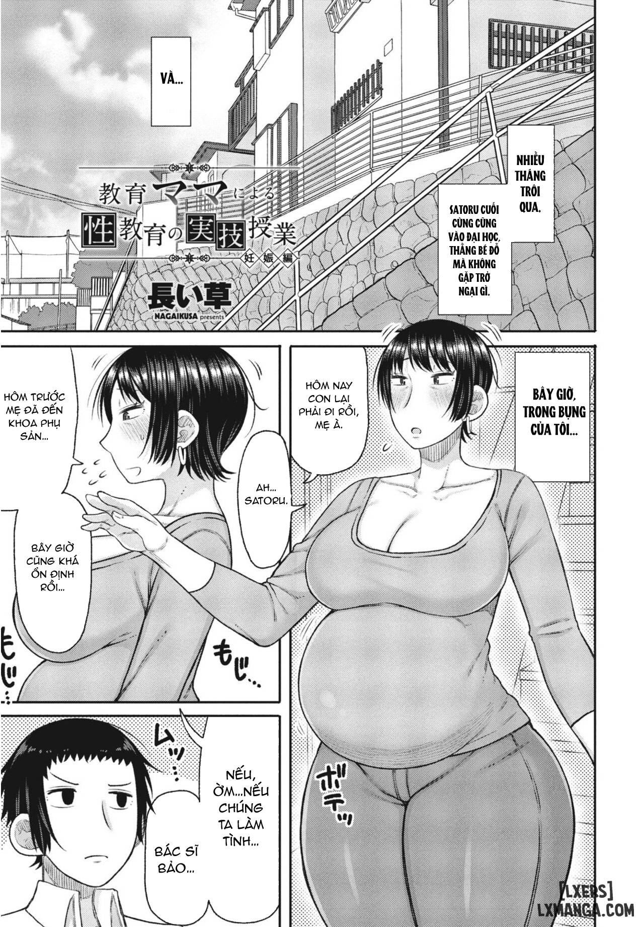 HentaiVN.net - Ảnh 3 - Kyoiku Mama ni Yoru Seikyoiku no Jitsugi Jugyo - Chap 3 - End