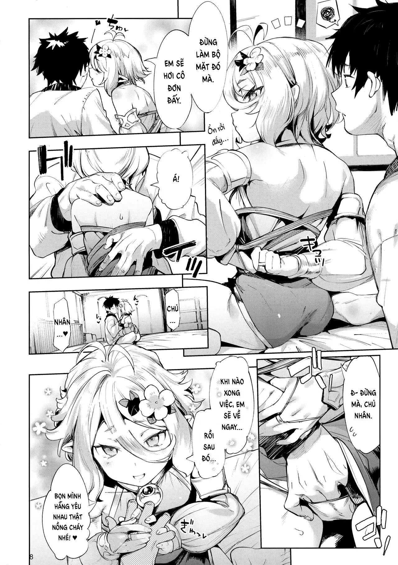 HentaiVN.net - Ảnh 6 - Em xin lỗi Aruji-sama [Gomennasai Aruji-sama] - Chap 1