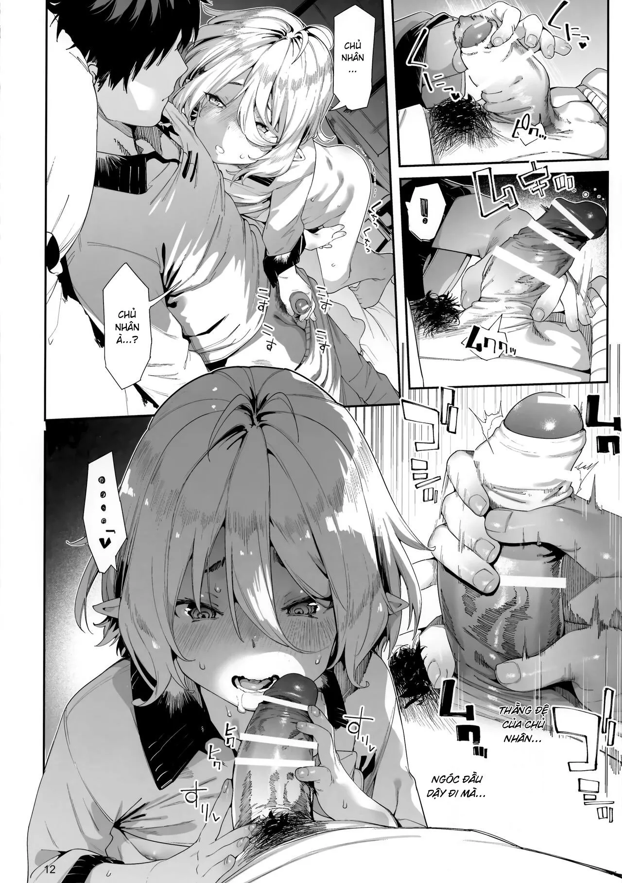 HentaiVN.net - Ảnh 12 - Em xin lỗi Aruji-sama [Gomennasai Aruji-sama] - Chap 3