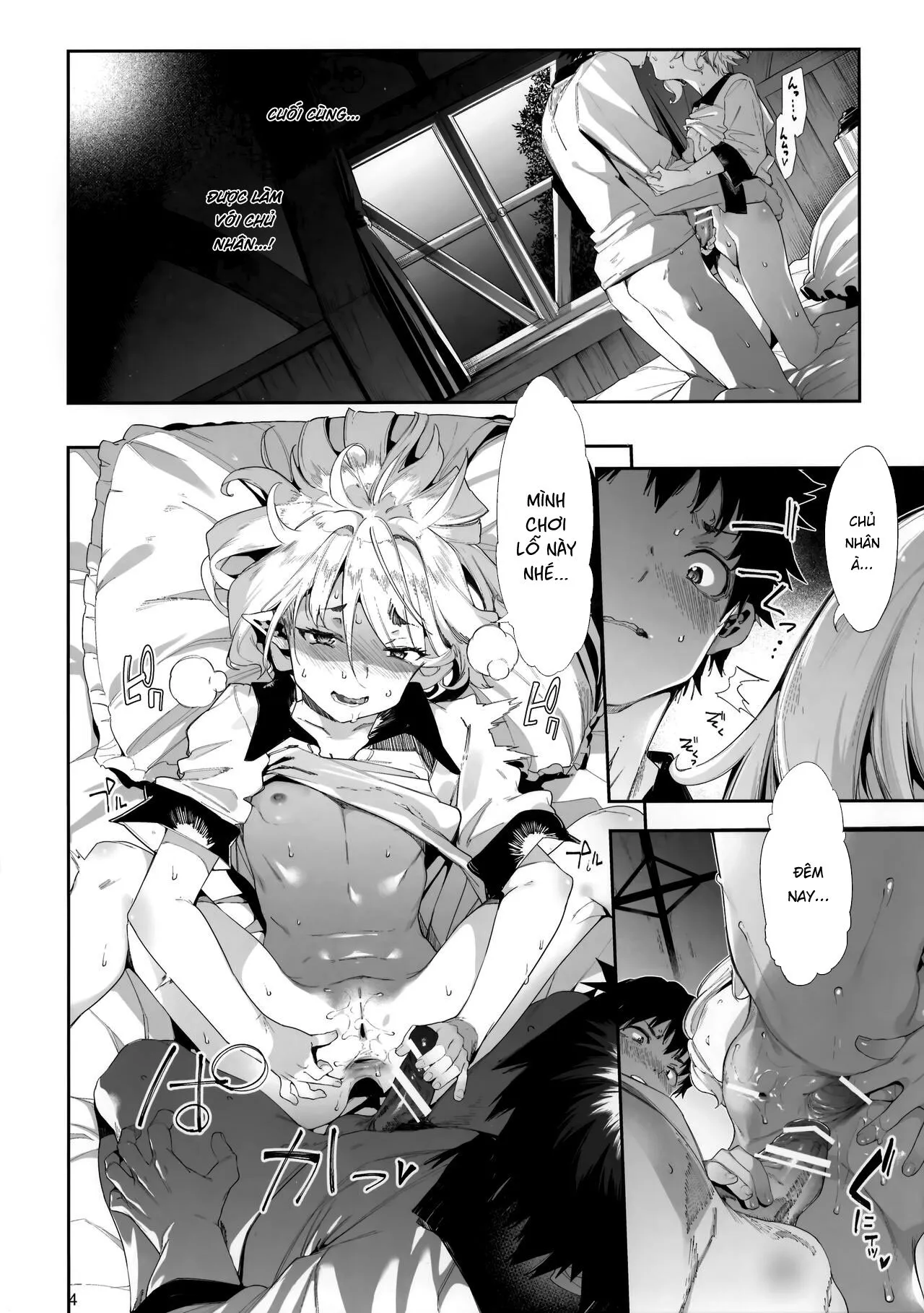 HentaiVN.net - Ảnh 4 - Em xin lỗi Aruji-sama [Gomennasai Aruji-sama] - Chap 3