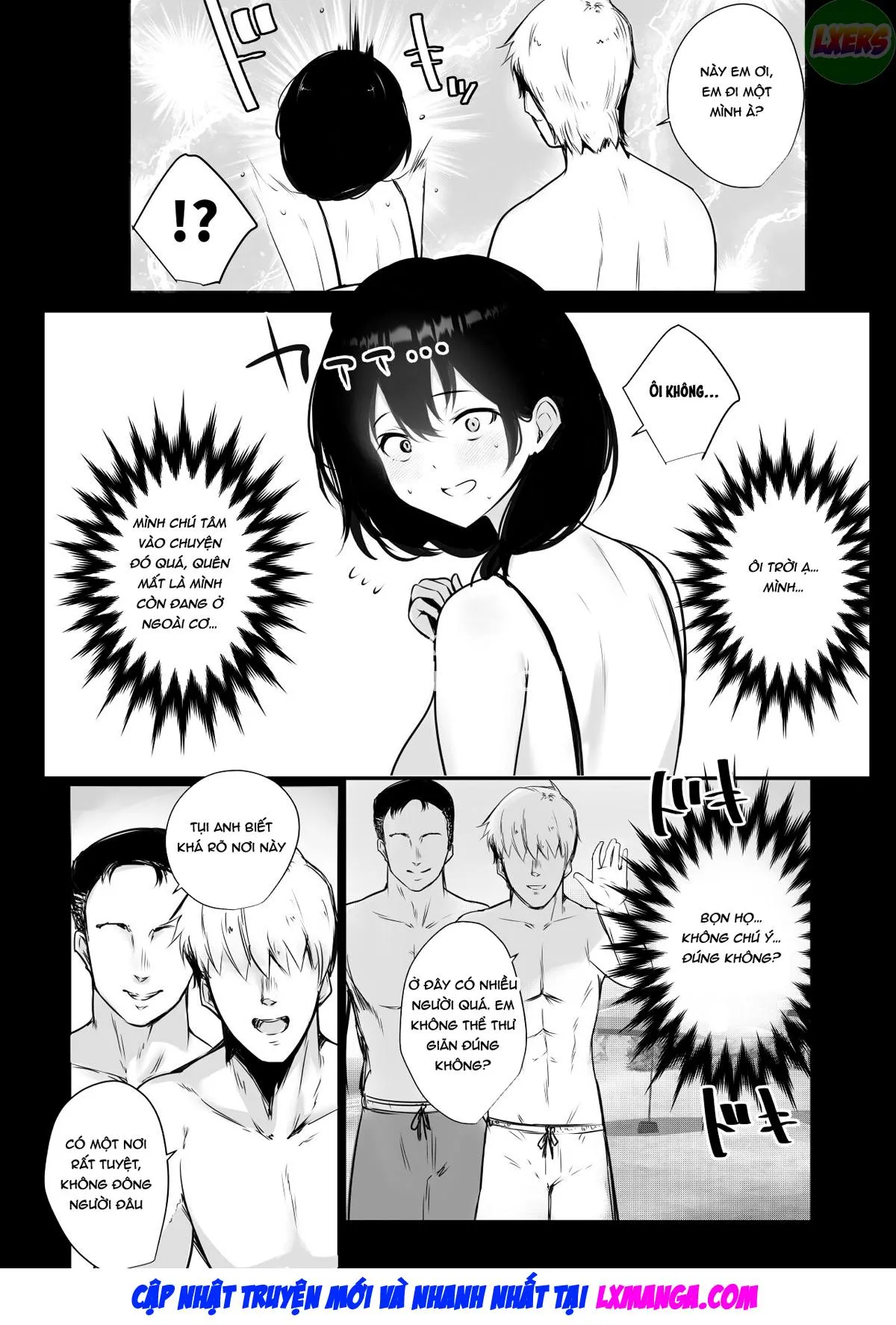 HentaiVN.net - Ảnh 16 - Boku ga Saki ni Suki datta Gibo ga Yarichin no Charao-tachi ni Tanetsuke Sareru Natsu - Chap 1