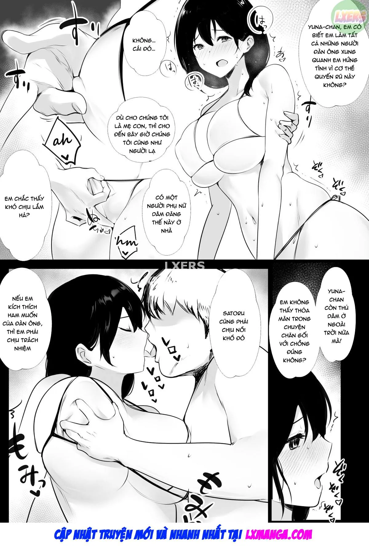 HentaiVN.net - Ảnh 22 - Boku ga Saki ni Suki datta Gibo ga Yarichin no Charao-tachi ni Tanetsuke Sareru Natsu - Chap 1