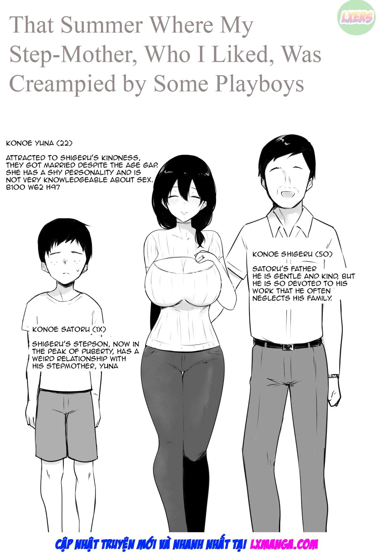 HentaiVN.net - Ảnh 5 - Boku ga Saki ni Suki datta Gibo ga Yarichin no Charao-tachi ni Tanetsuke Sareru Natsu - Chap 1