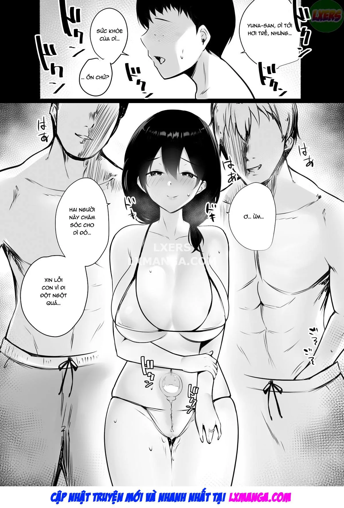 HentaiVN.net - Ảnh 55 - Boku ga Saki ni Suki datta Gibo ga Yarichin no Charao-tachi ni Tanetsuke Sareru Natsu - Chap 1