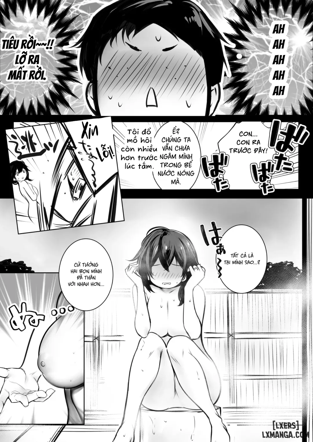 HentaiVN.net - Ảnh 16 - Boku ga Saki ni Suki datta Gibo ga Yarichin no Charao-tachi ni Tanetsuke Sareru Natsu - Chapter 2