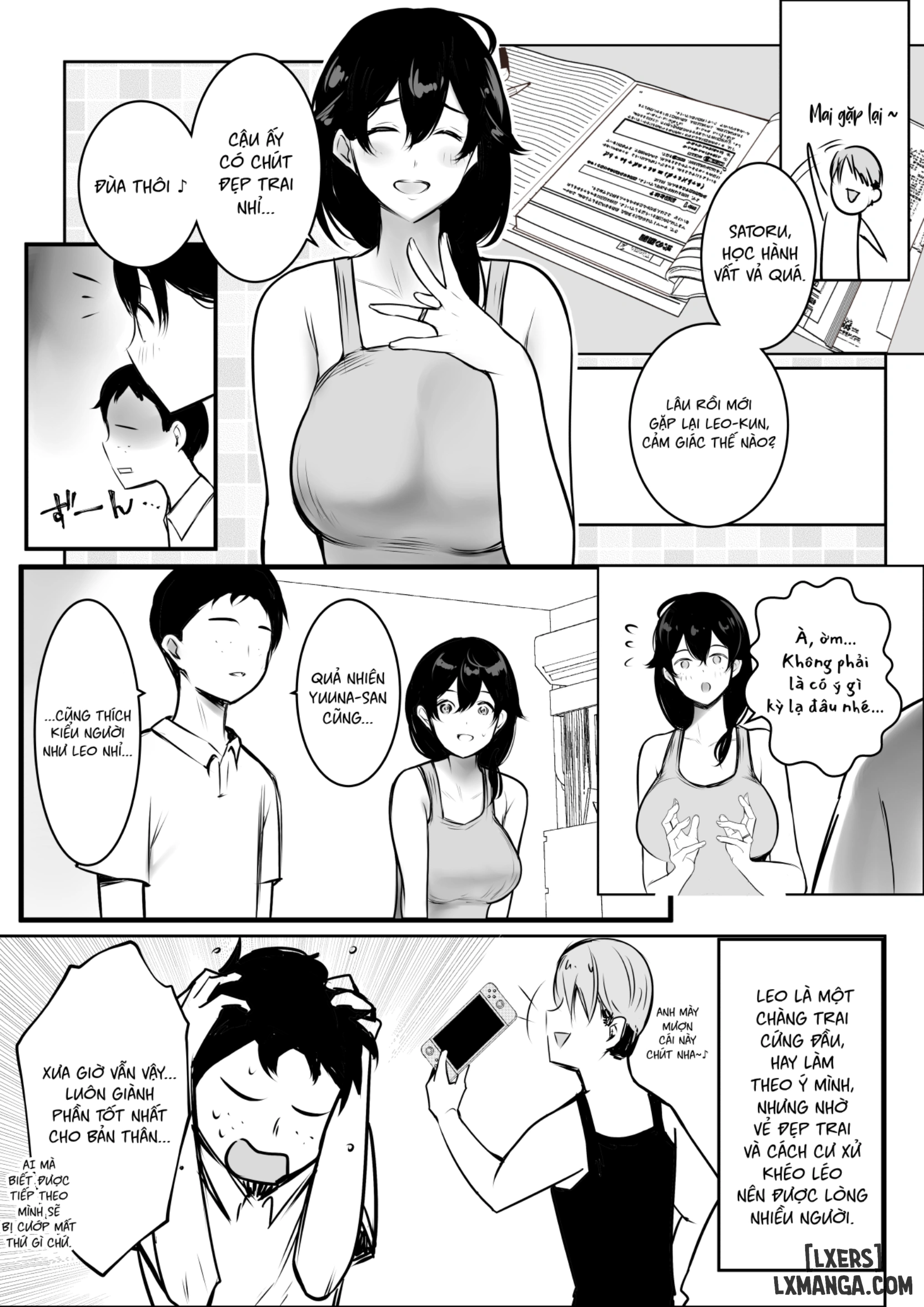 HentaiVN.net - Ảnh 12 - Boku ga Saki ni Suki datta Gibo ga Yarichin no Charao-tachi ni Tanetsuke Sareru Natsu - Chapter 3