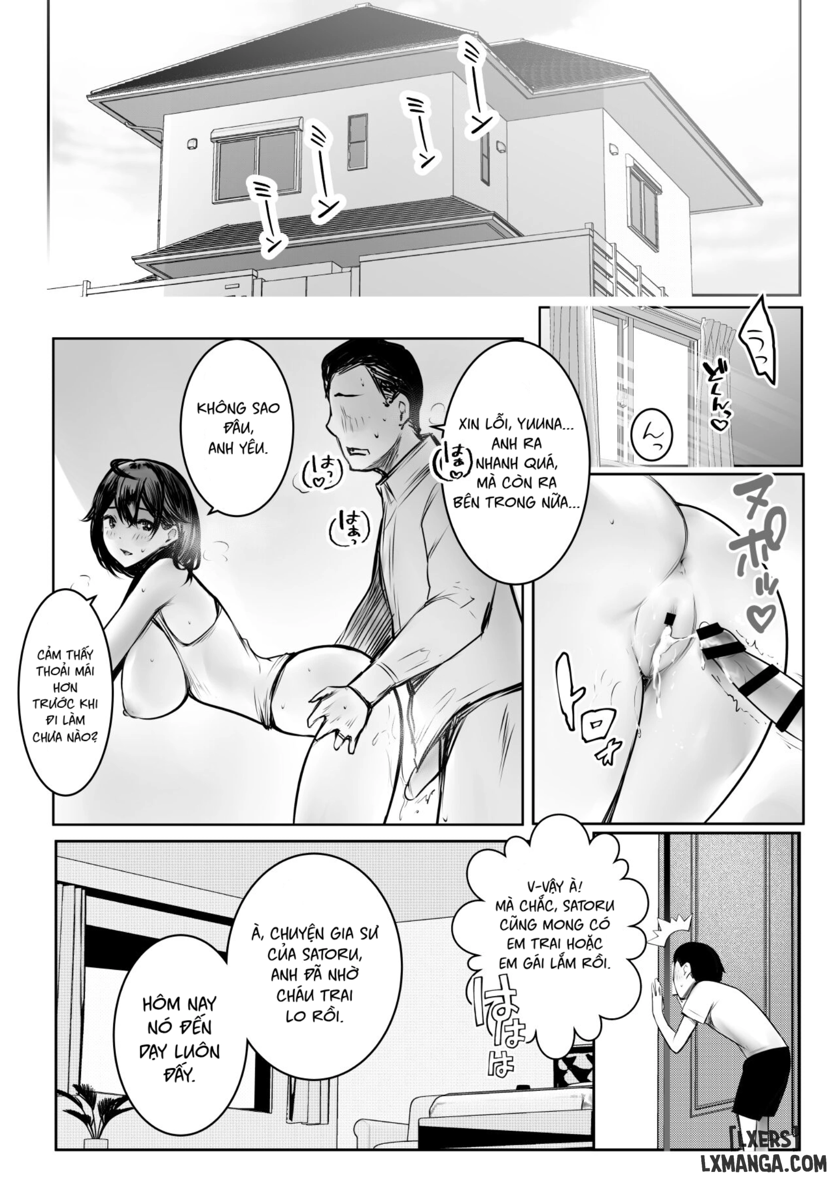 HentaiVN.net - Ảnh 3 - Boku ga Saki ni Suki datta Gibo ga Yarichin no Charao-tachi ni Tanetsuke Sareru Natsu - Chapter 3