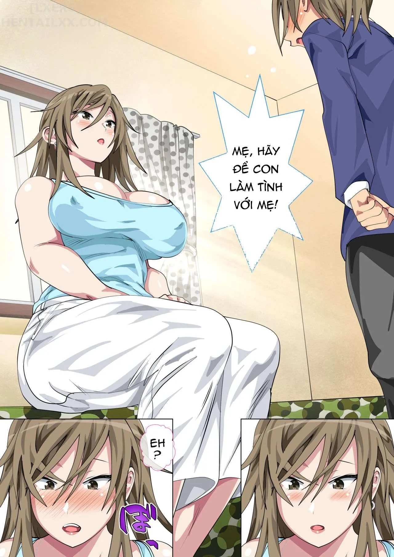 HentaiVN.net - Ảnh 12 - Ijimerarekko no Hahaoya ga Hamedori suru Batsu Game ni Makikomareta Kekka - Chap 1