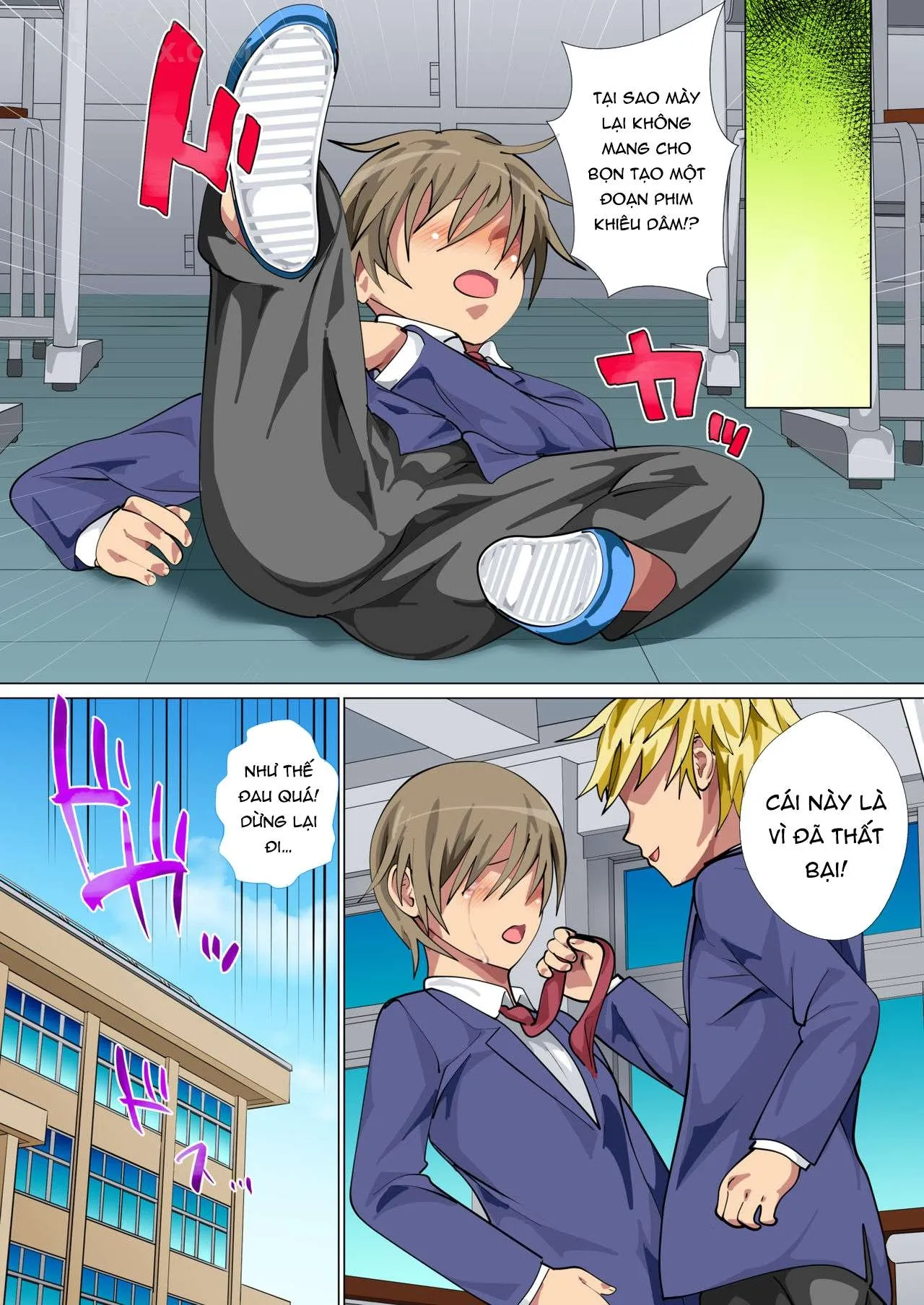 HentaiVN.net - Ảnh 14 - Ijimerarekko no Hahaoya ga Hamedori suru Batsu Game ni Makikomareta Kekka - Chap 1