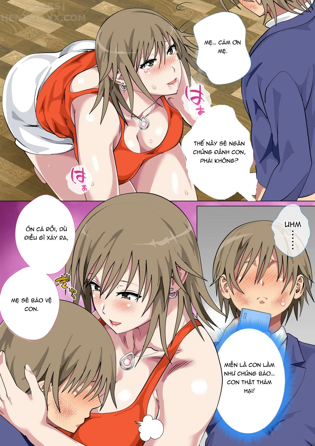 HentaiVN.net - Ảnh 31 - Ijimerarekko no Hahaoya ga Hamedori suru Batsu Game ni Makikomareta Kekka - Chap 1