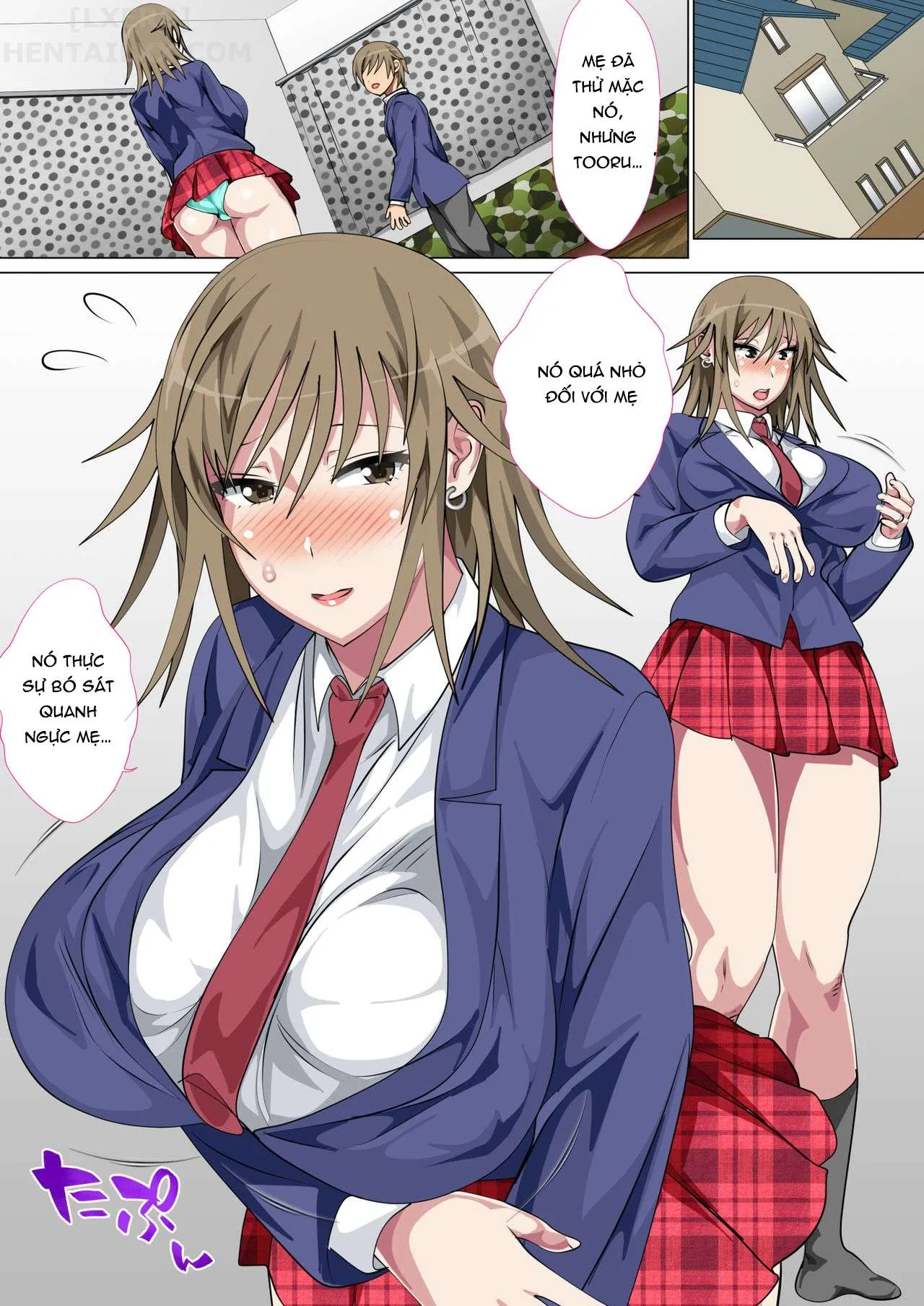 HentaiVN.net - Ảnh 18 - Ijimerarekko no Hahaoya ga Hamedori suru Batsu Game ni Makikomareta Kekka - Chap 3