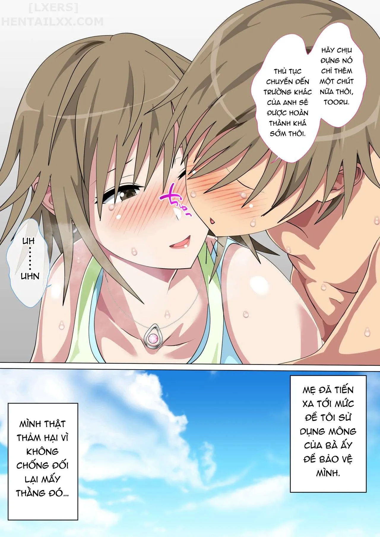 HentaiVN.net - Ảnh 29 - Ijimerarekko no Hahaoya ga Hamedori suru Batsu Game ni Makikomareta Kekka - Chap 4