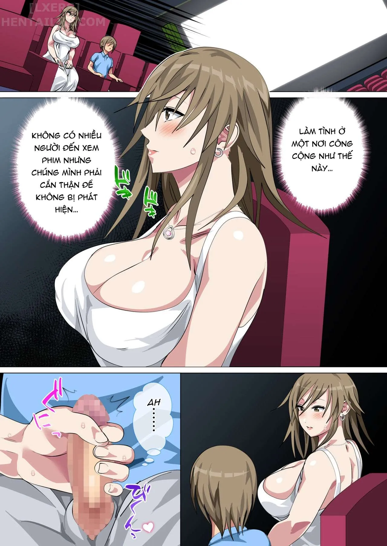 HentaiVN.net - Ảnh 3 - Ijimerarekko no Hahaoya ga Hamedori suru Batsu Game ni Makikomareta Kekka - Chap 4