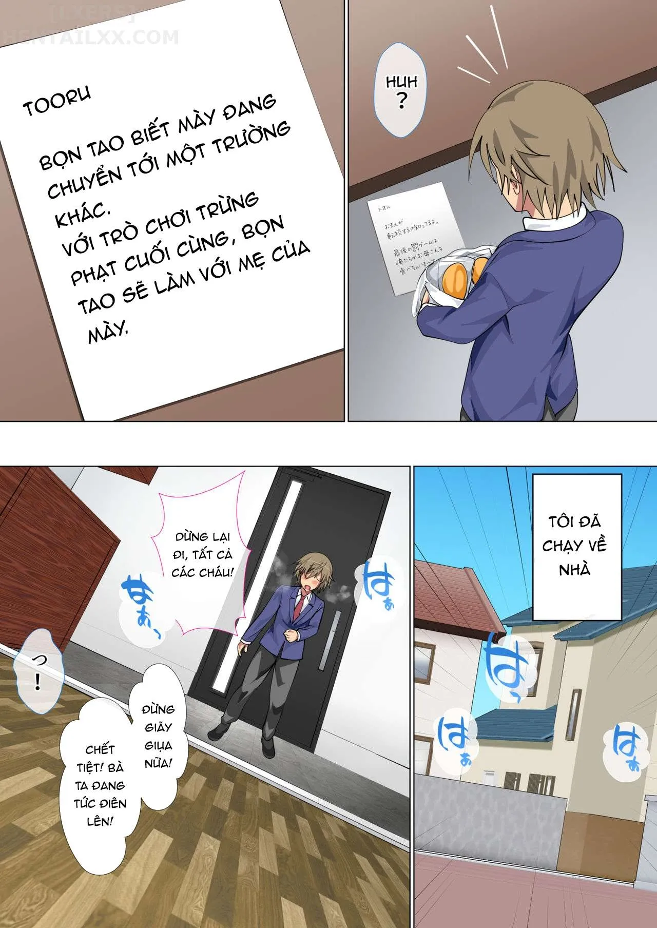 HentaiVN.net - Ảnh 19 - Ijimerarekko no Hahaoya ga Hamedori suru Batsu Game ni Makikomareta Kekka - Chap 5