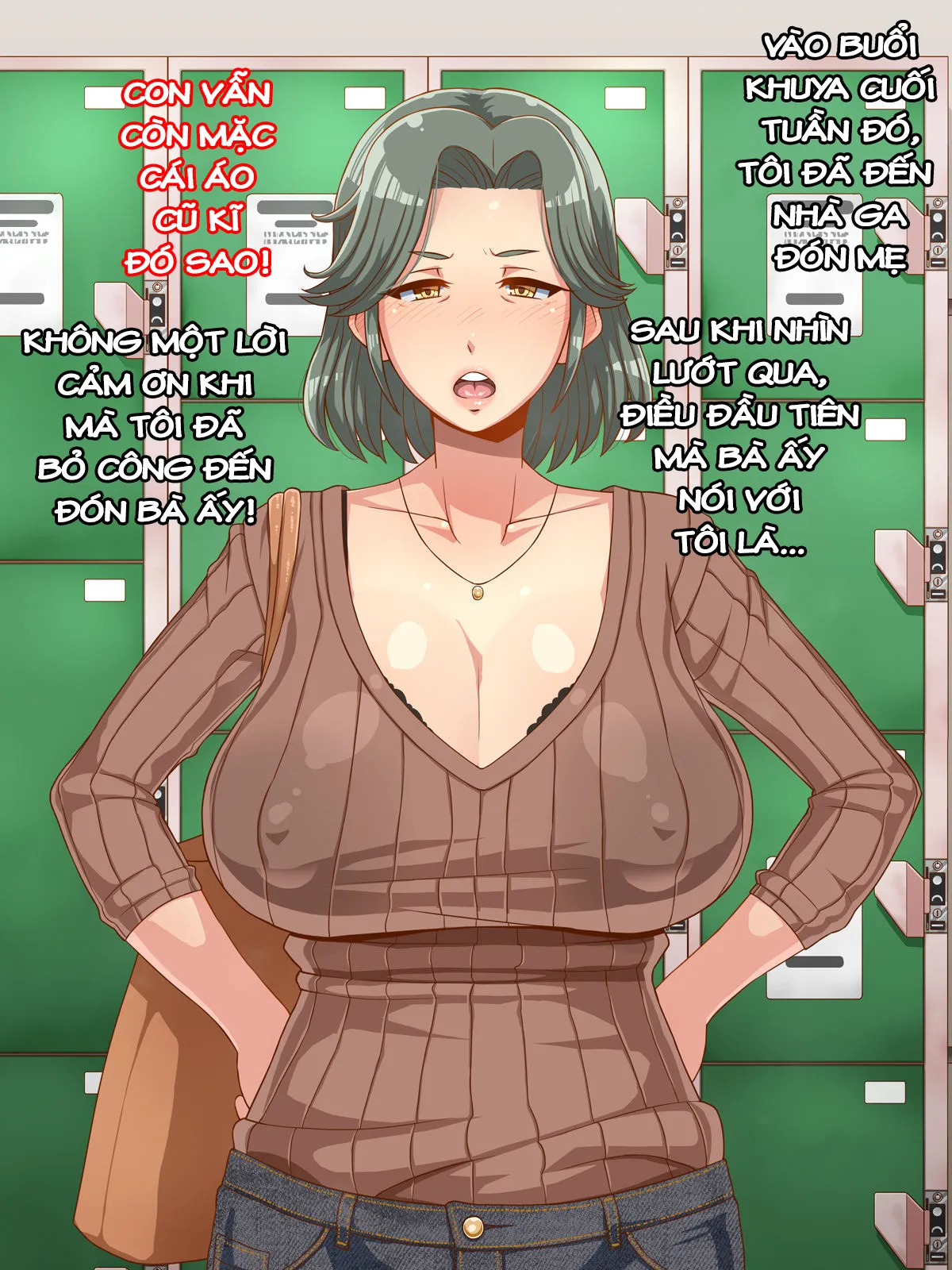 HentaiVN.net - Ảnh 3 - Ore no Kaa-chan | My Mother [My Mother] - Chap 1