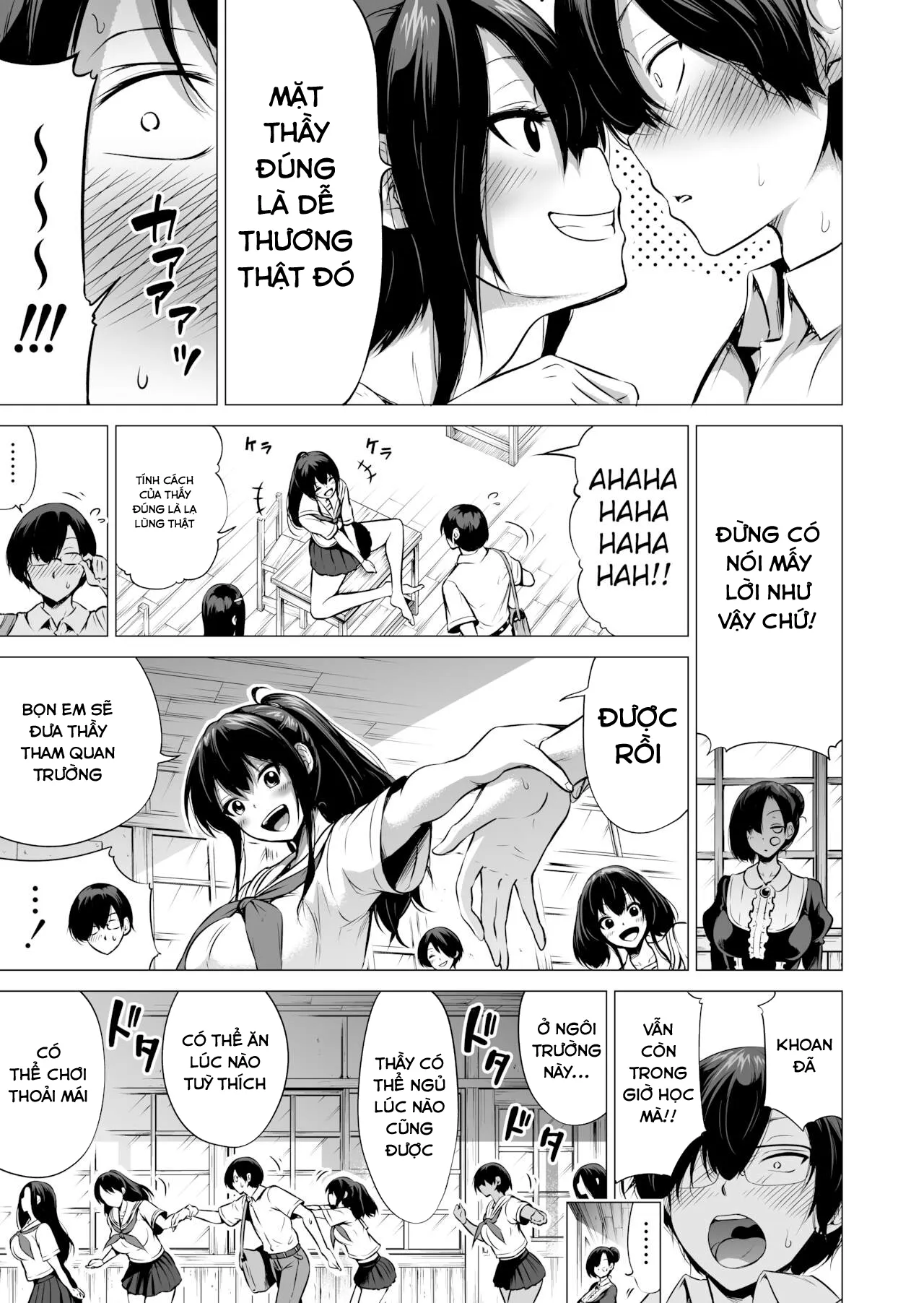HentaiVN.net - Ảnh 10 - Nanaka no Rakuen ~Inaka no Gakkou de Bishoujo Harem [Nanaka's Paradise ~A School In The Countryside With A Harem Of Beautiful Girls♥️] - Chap 0