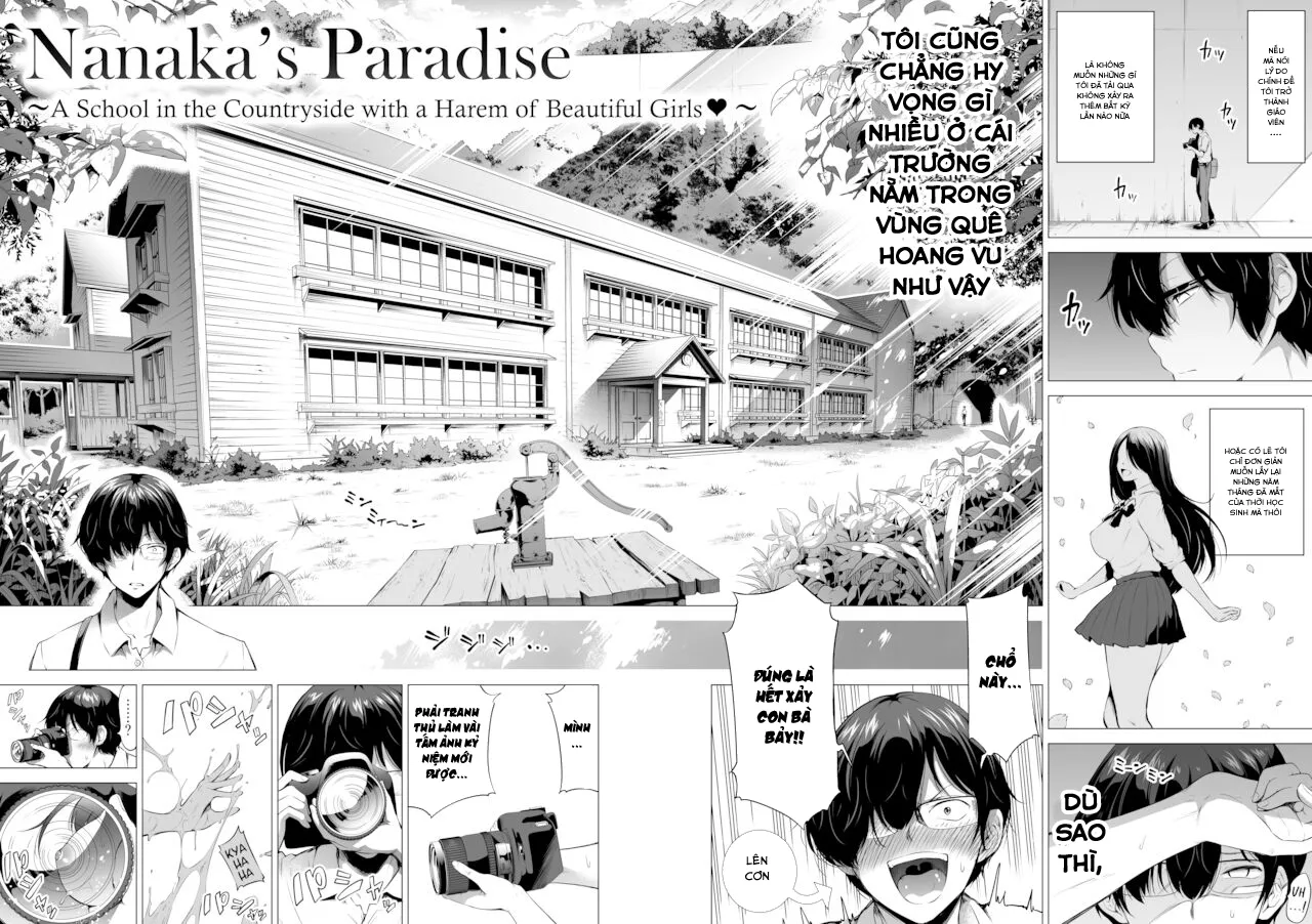 HentaiVN.net - Ảnh 4 - Nanaka no Rakuen ~Inaka no Gakkou de Bishoujo Harem [Nanaka's Paradise ~A School In The Countryside With A Harem Of Beautiful Girls♥️] - Chap 0