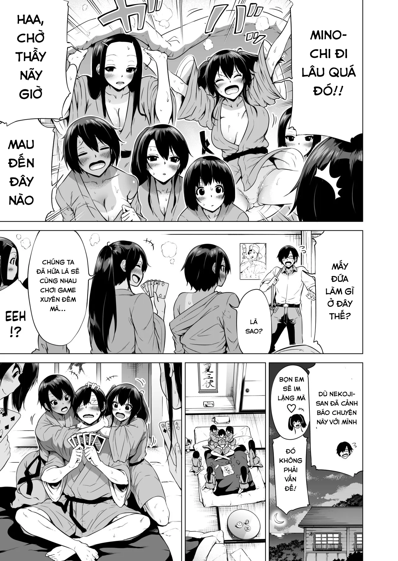 HentaiVN.net - Ảnh 34 - Nanaka no Rakuen ~Inaka no Gakkou de Bishoujo Harem [Nanaka's Paradise ~A School In The Countryside With A Harem Of Beautiful Girls♥️] - Chap 2 ~ Washing In The Hotspring