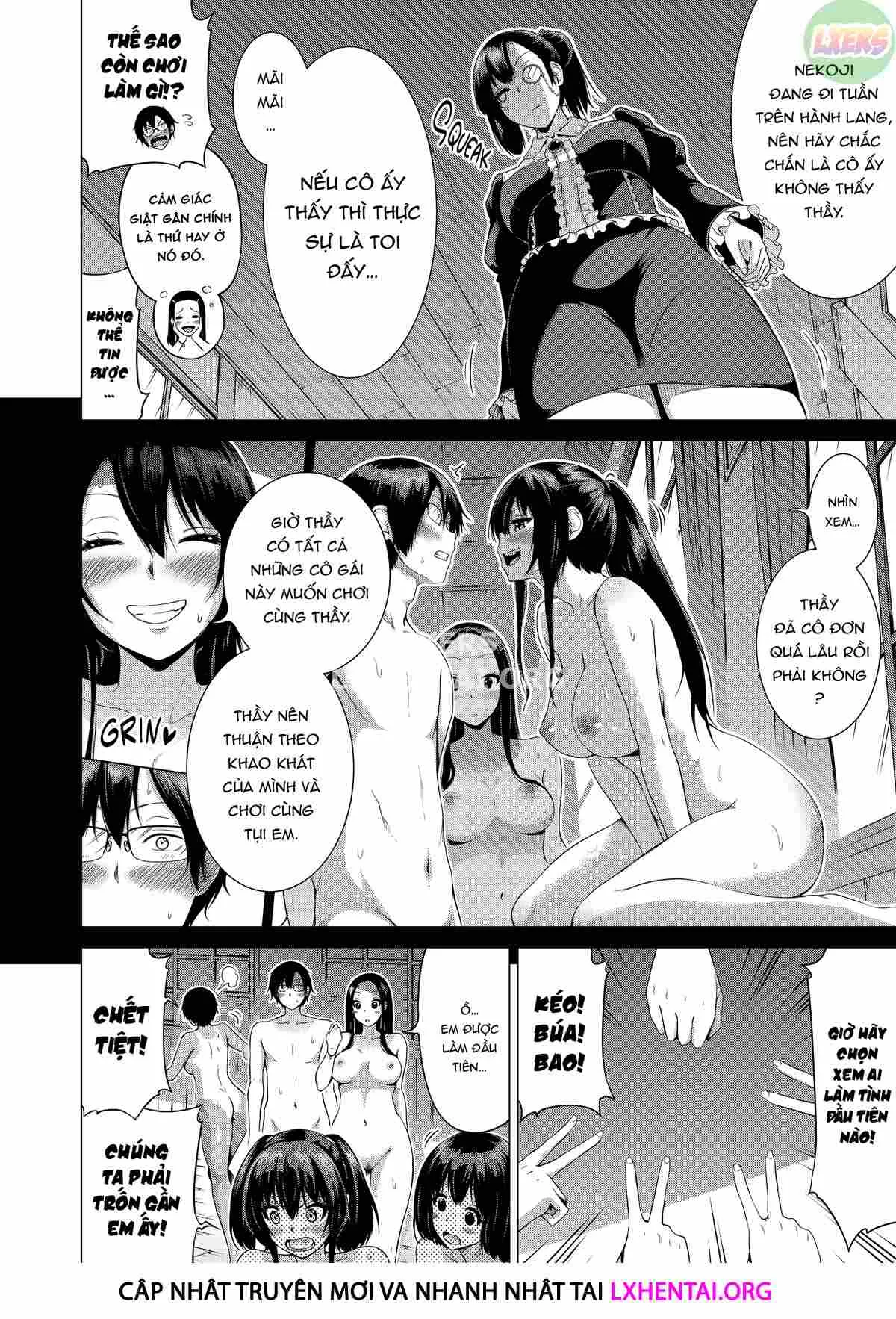 HentaiVN.net - Ảnh 12 - Nanaka no Rakuen ~Inaka no Gakkou de Bishoujo Harem [Nanaka's Paradise ~A School In The Countryside With A Harem Of Beautiful Girls♥️] - Chap 3: Hide and Seek