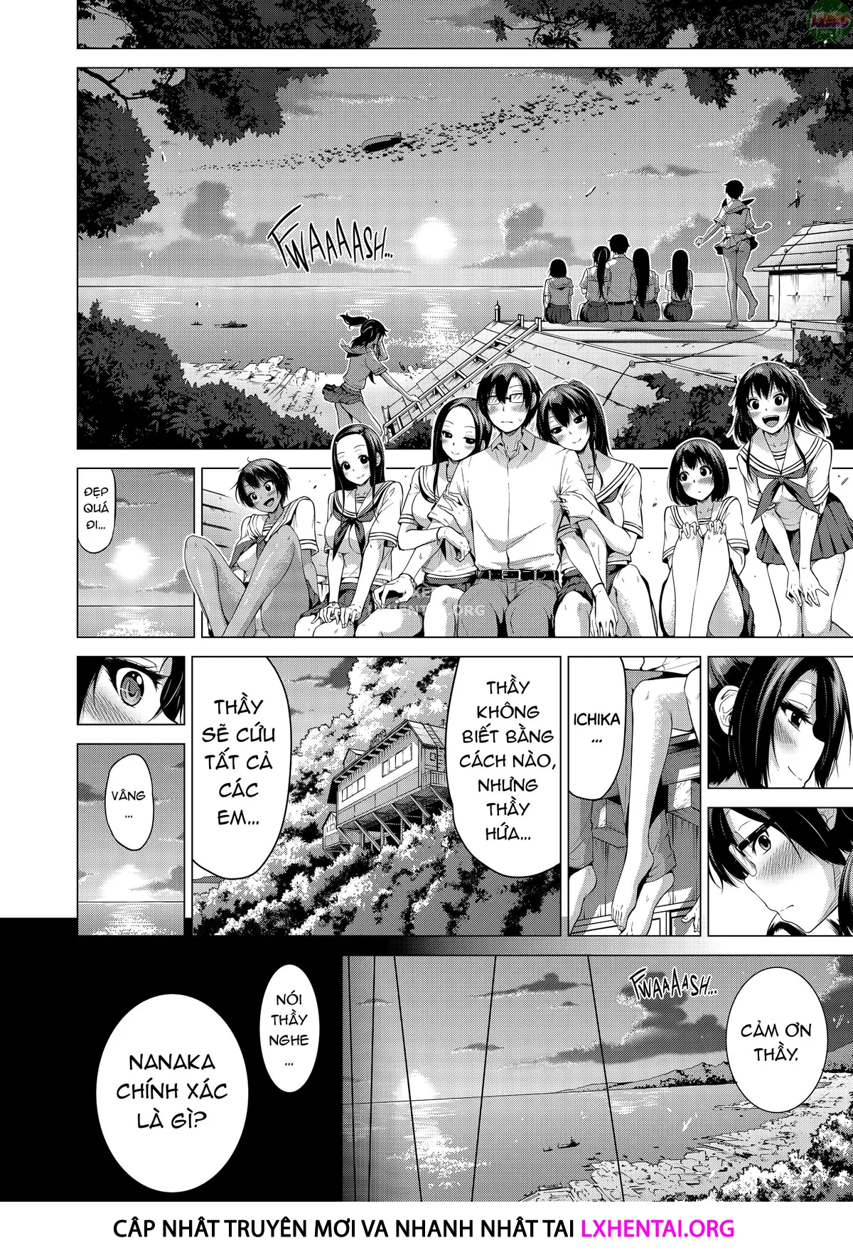 HentaiVN.net - Ảnh 41 - Nanaka no Rakuen ~Inaka no Gakkou de Bishoujo Harem [Nanaka's Paradise ~A School In The Countryside With A Harem Of Beautiful Girls♥️] - Chap 4: Playing Doctor
