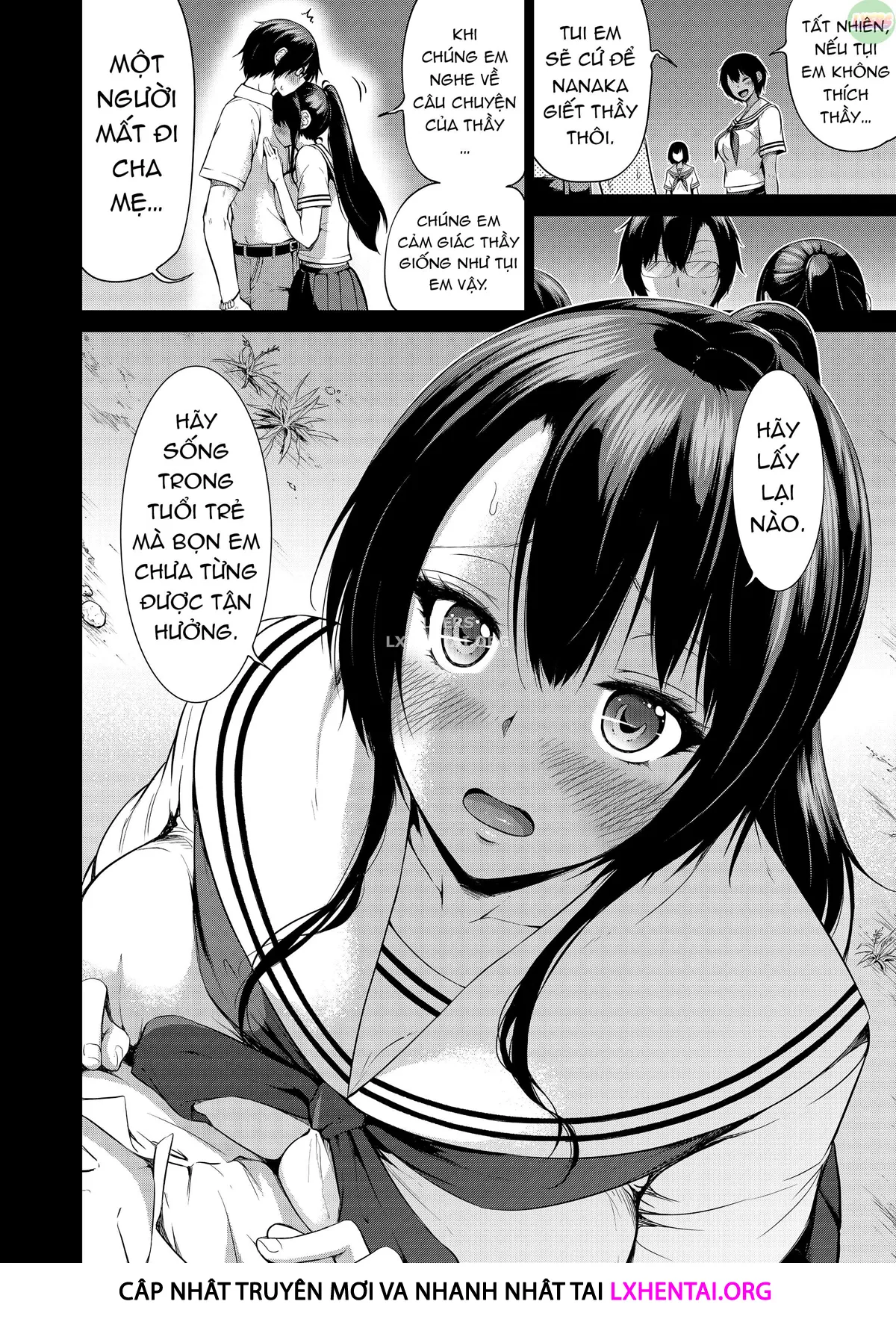 HentaiVN.net - Ảnh 47 - Nanaka no Rakuen ~Inaka no Gakkou de Bishoujo Harem [Nanaka's Paradise ~A School In The Countryside With A Harem Of Beautiful Girls♥️] - Chap 4: Playing Doctor