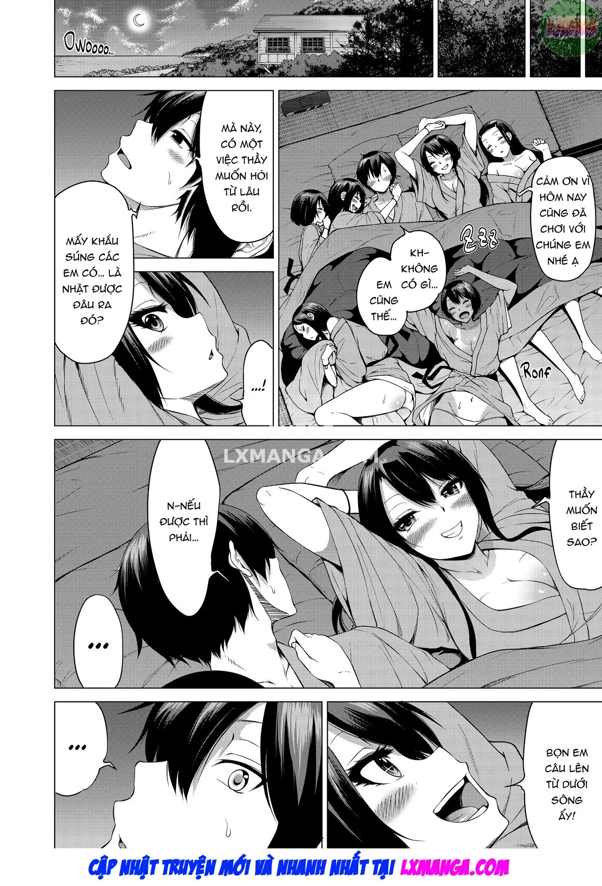 HentaiVN.net - Ảnh 46 - Nanaka no Rakuen ~Inaka no Gakkou de Bishoujo Harem [Nanaka's Paradise ~A School In The Countryside With A Harem Of Beautiful Girls♥️] - Chap 5: Slippery Sisters