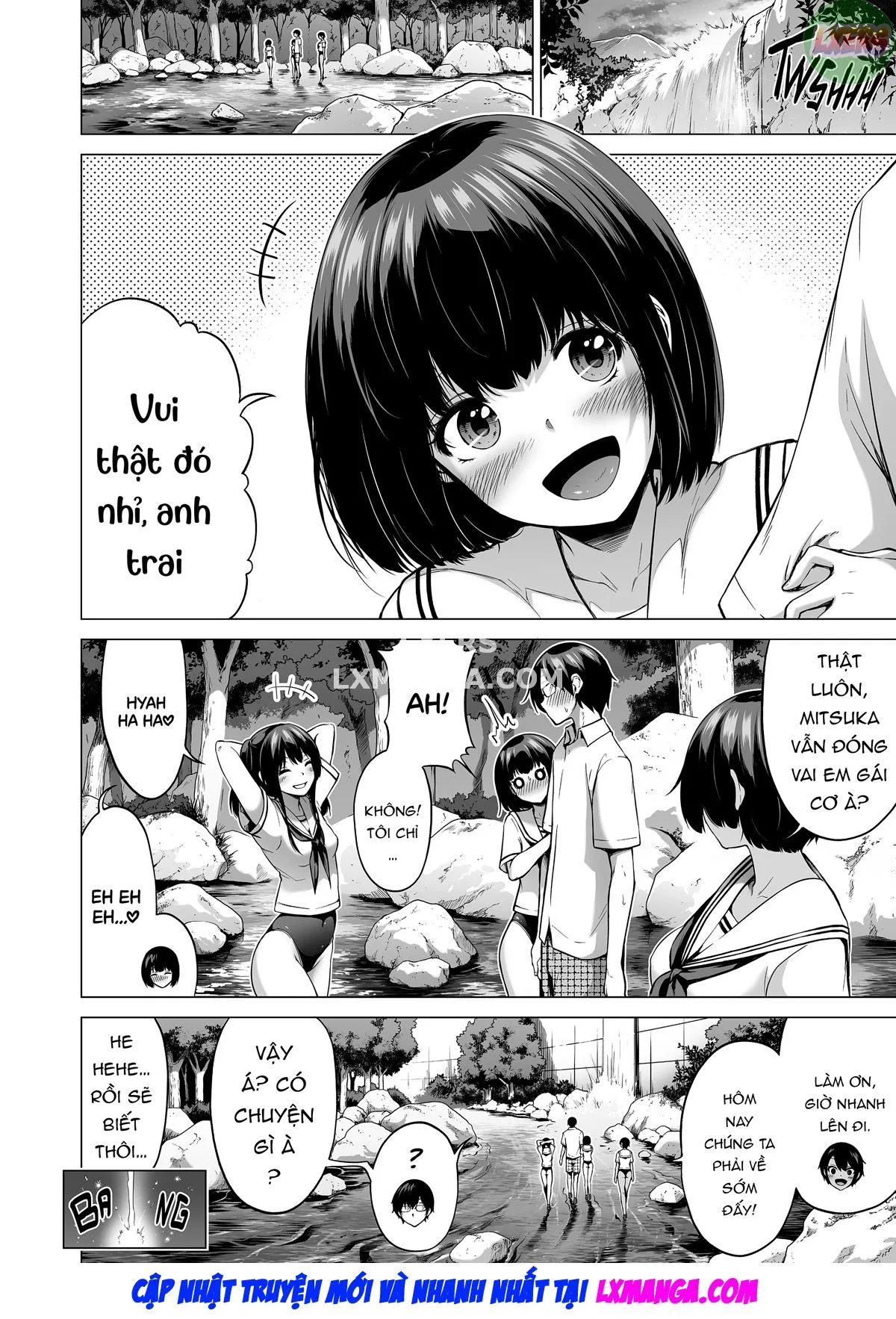 HentaiVN.net - Ảnh 44 - Nanaka no Rakuen ~Inaka no Gakkou de Bishoujo Harem [Nanaka's Paradise ~A School In The Countryside With A Harem Of Beautiful Girls♥️] - Chap 6: The Little Sisters Secret Base