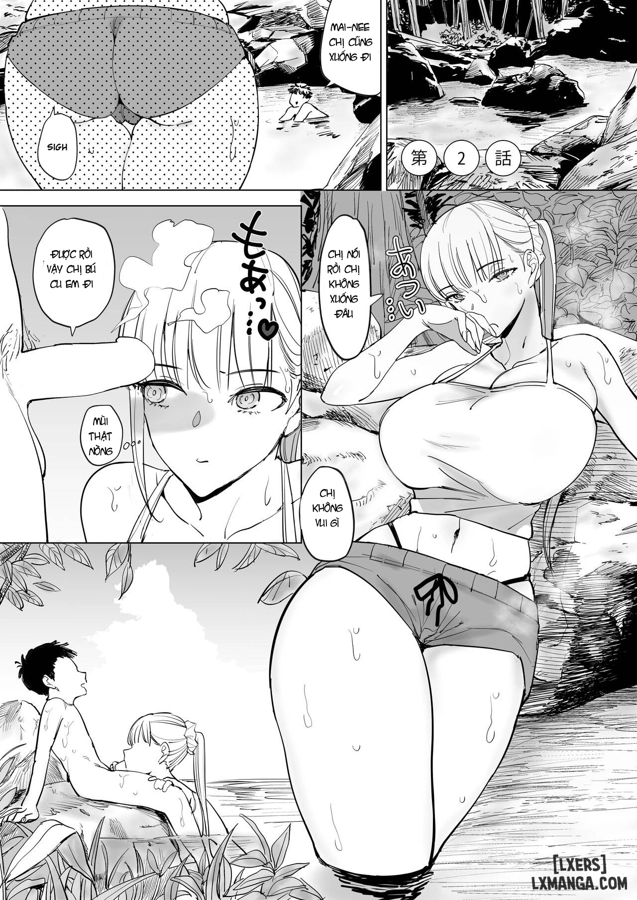 HentaiVN.net - Ảnh 9 - Ecchi na Fuushuu ga Aru Kaso Shuuraku no Ohanashi - chap 2