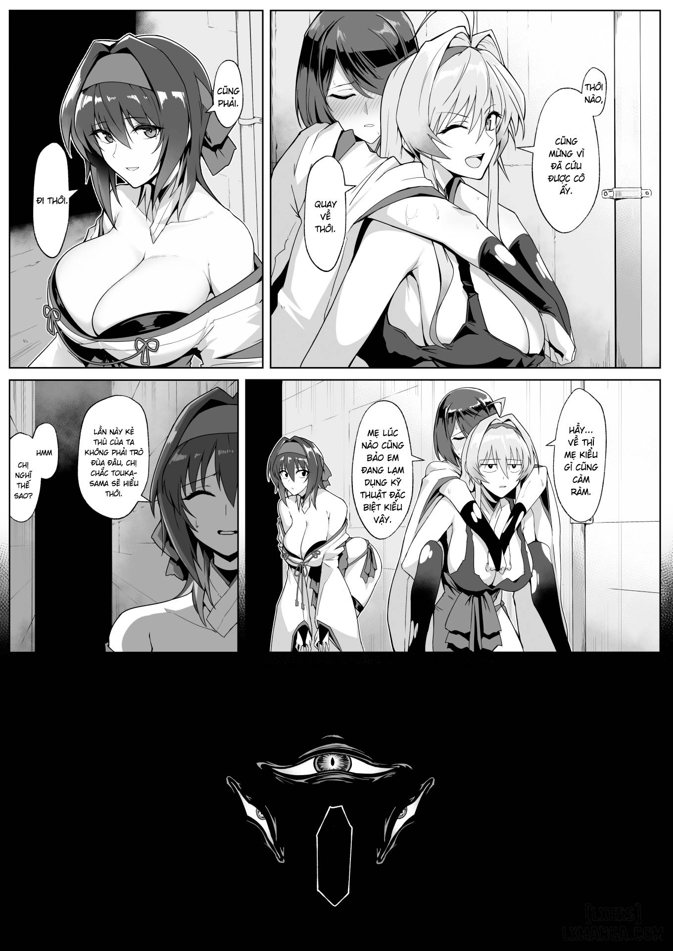 HentaiVN.net - Ảnh 10 - Hama no Miko Ingoku ni Otsu - óneshot