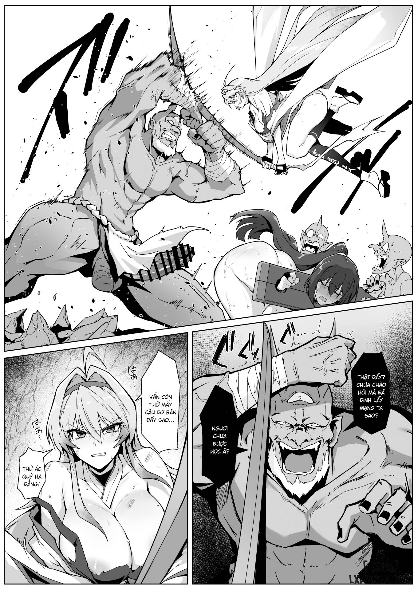 HentaiVN.net - Ảnh 22 - Hama no Miko Ingoku ni Otsu - óneshot