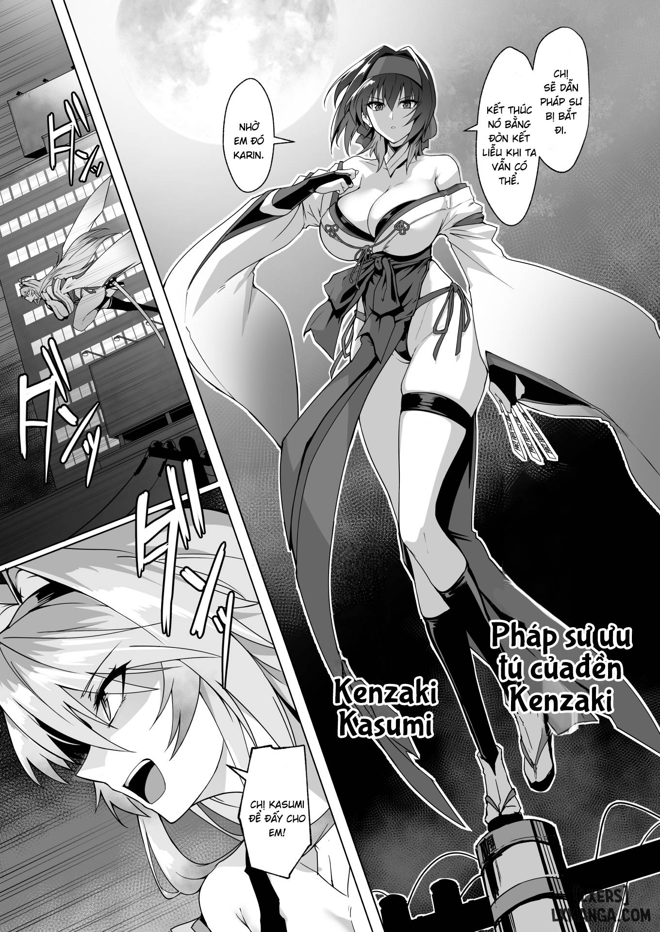 HentaiVN.net - Ảnh 6 - Hama no Miko Ingoku ni Otsu - óneshot