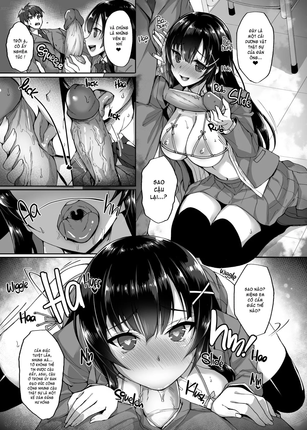 HentaiVN.net - Ảnh 5 - The Perverted Virgin Public Morals Committee Member’s Secret Naughty Request [Chishojo Fuuki Iin no Minna ni Ienai Inbi na Onegai] - Chap 1