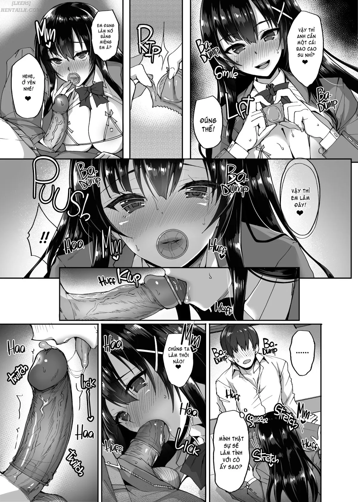 HentaiVN.net - Ảnh 9 - The Perverted Virgin Public Morals Committee Member’s Secret Naughty Request [Chishojo Fuuki Iin no Minna ni Ienai Inbi na Onegai] - Chap 1