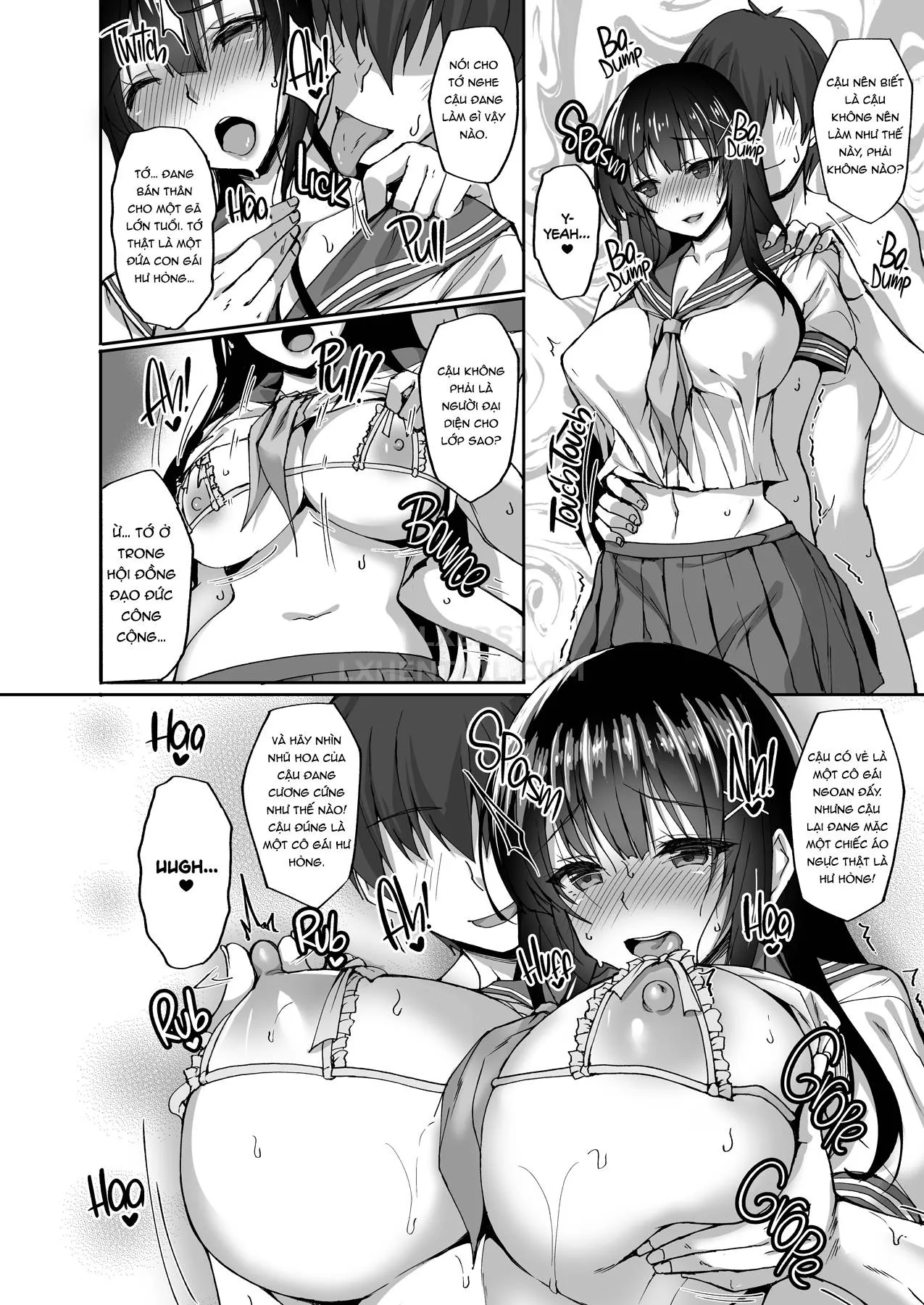 HentaiVN.net - Ảnh 27 - The Perverted Virgin Public Morals Committee Member’s Secret Naughty Request [Chishojo Fuuki Iin no Minna ni Ienai Inbi na Onegai] - Chap 2