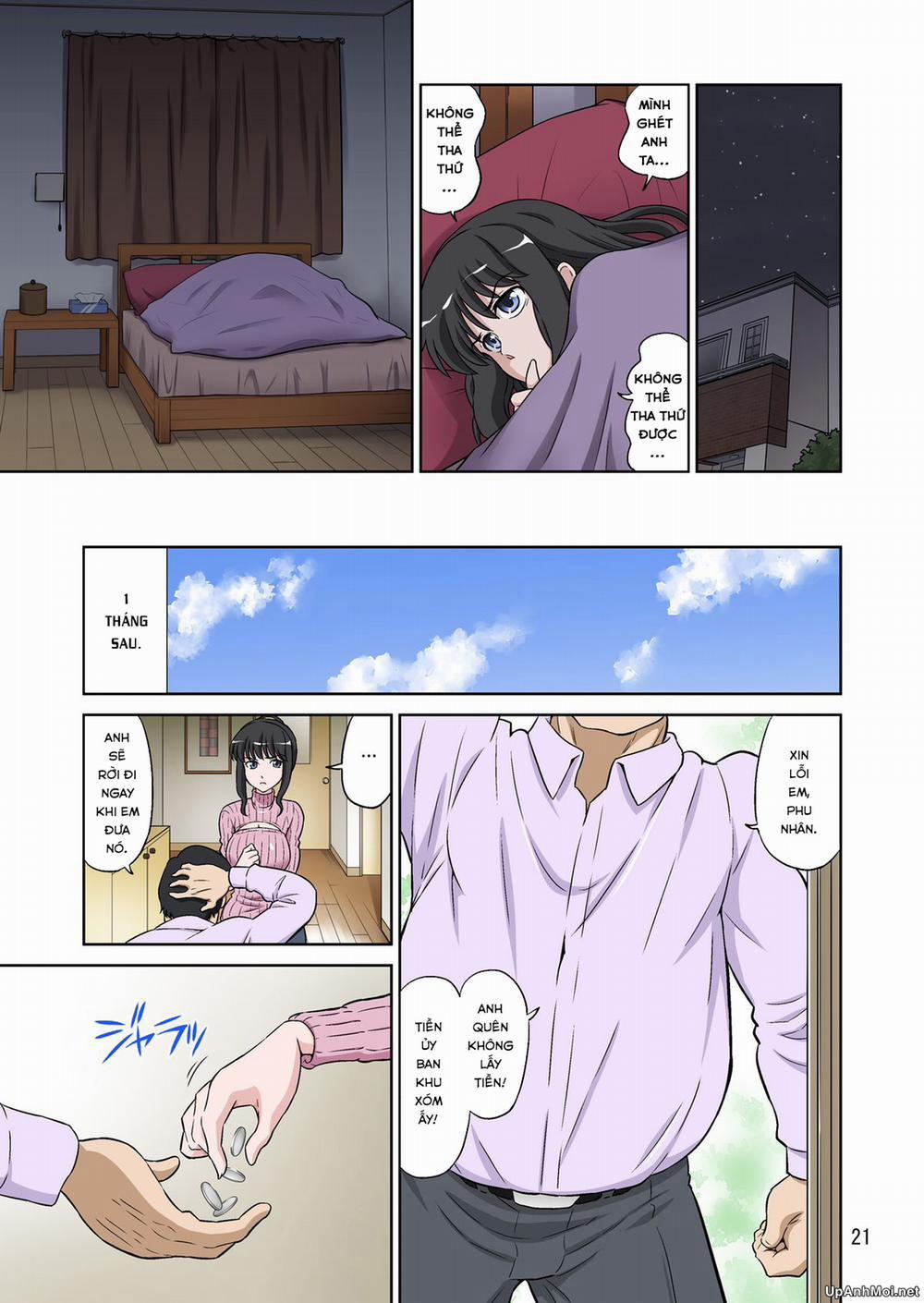 HentaiVN.net - Ảnh 21 - Megami Sugiru Mama ga Tonari no Oyaji ni Tanetsuke Press Sareteita Ken [Mama Was Too Divine So Our Neighbor Did The Mating Press On Her; 女神すぎるママが隣のオヤジに種付けプレスされていた件] - Oneshot