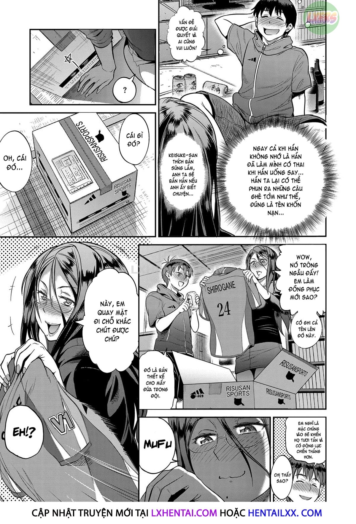 HentaiVN.net - Ảnh 11 - Girls Lacrosse Club ~ 2 Years Later [Thụ Thai Cho Vợ Người Ta] - Chap 1.5