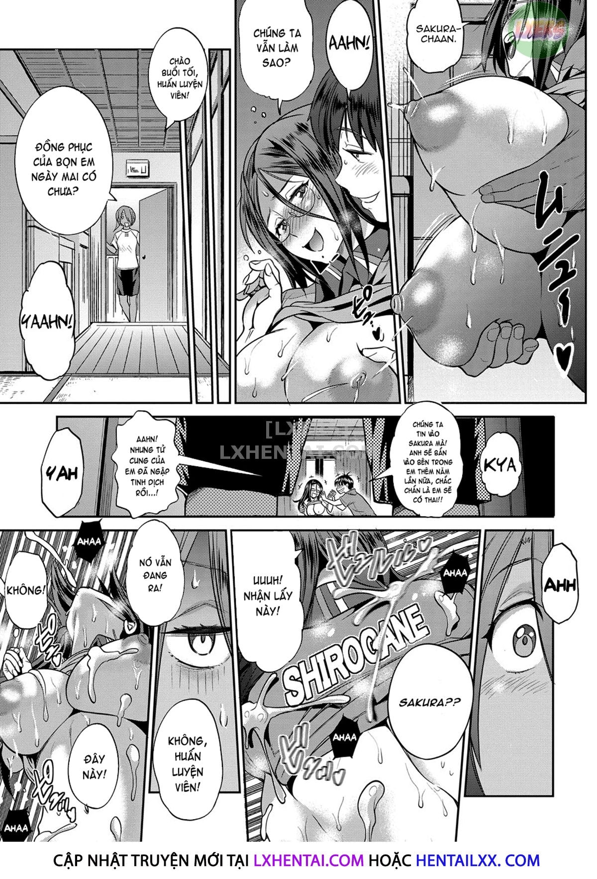 HentaiVN.net - Ảnh 31 - Girls Lacrosse Club ~ 2 Years Later [Thụ Thai Cho Vợ Người Ta] - Chap 1.5