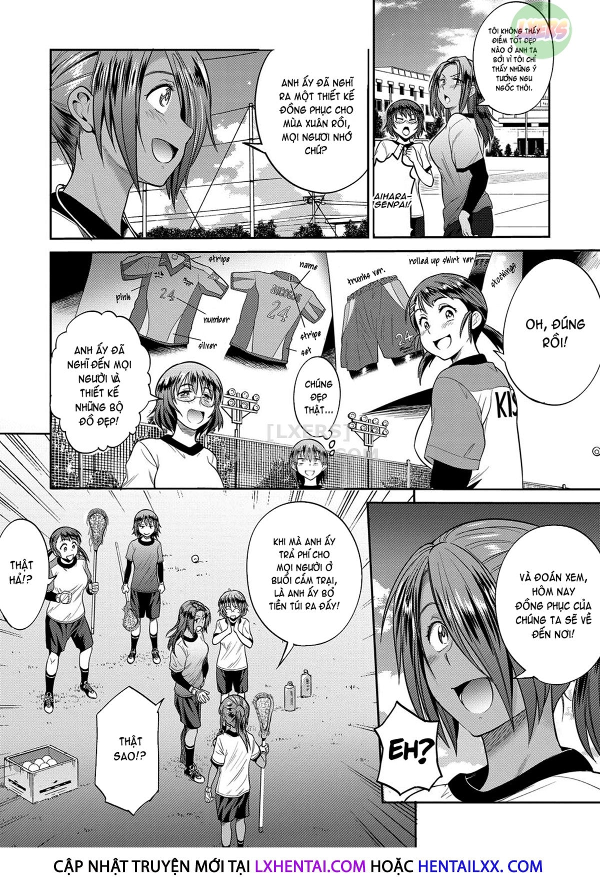HentaiVN.net - Ảnh 6 - Girls Lacrosse Club ~ 2 Years Later [Thụ Thai Cho Vợ Người Ta] - Chap 1.5