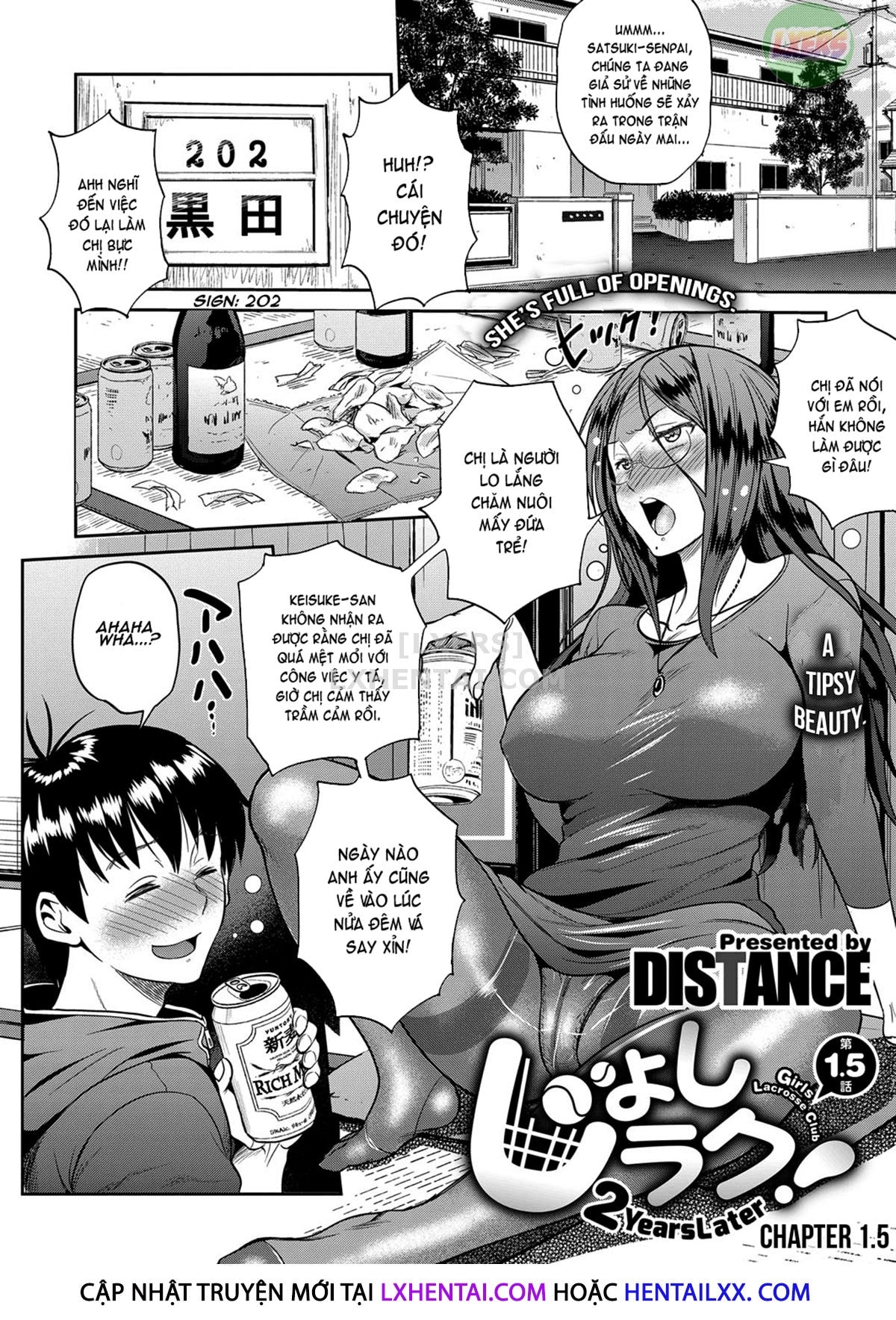 HentaiVN.net - Ảnh 8 - Girls Lacrosse Club ~ 2 Years Later [Thụ Thai Cho Vợ Người Ta] - Chap 1.5