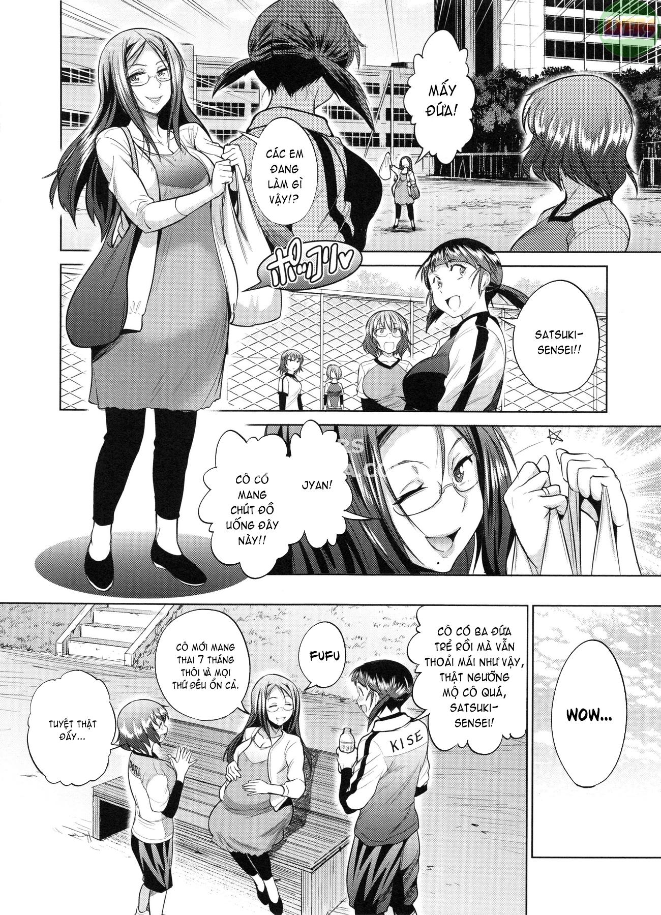 HentaiVN.net - Ảnh 9 - Girls Lacrosse Club ~ 2 Years Later [Thụ Thai Cho Vợ Người Ta] - Chap 3