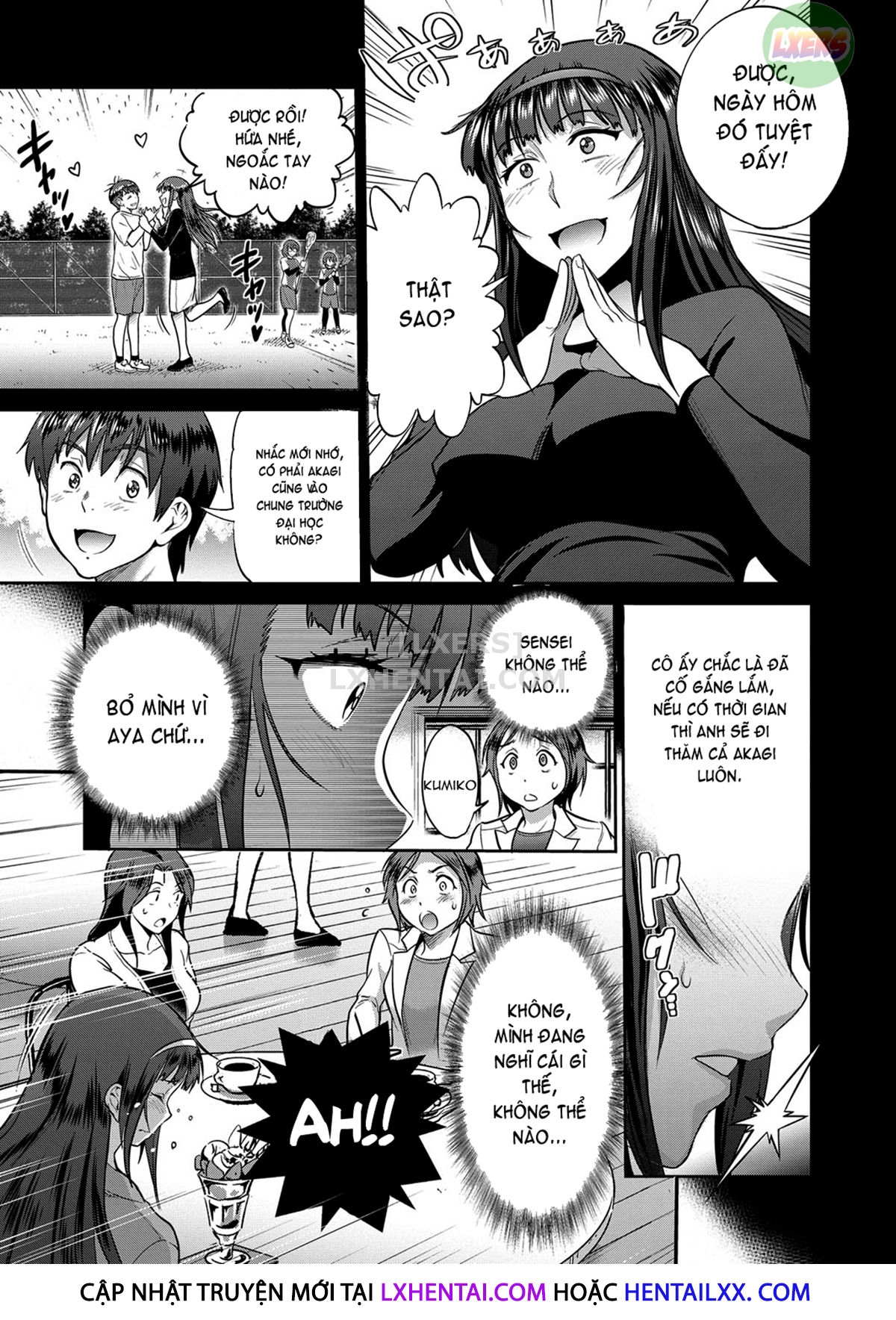 HentaiVN.net - Ảnh 5 - Girls Lacrosse Club ~ 2 Years Later [Thụ Thai Cho Vợ Người Ta] - Chap 4.5
