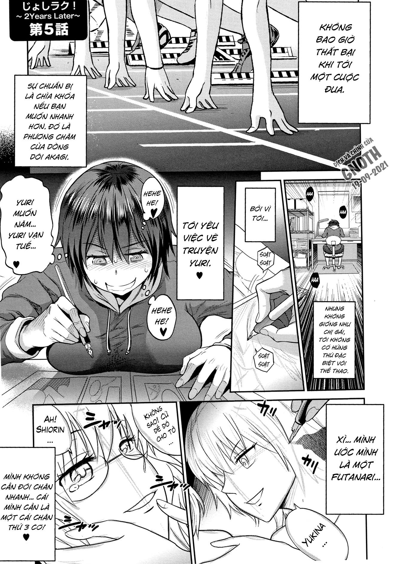 HentaiVN.net - Ảnh 10 - Girls Lacrosse Club ~ 2 Years Later [Thụ Thai Cho Vợ Người Ta] - Chap 5