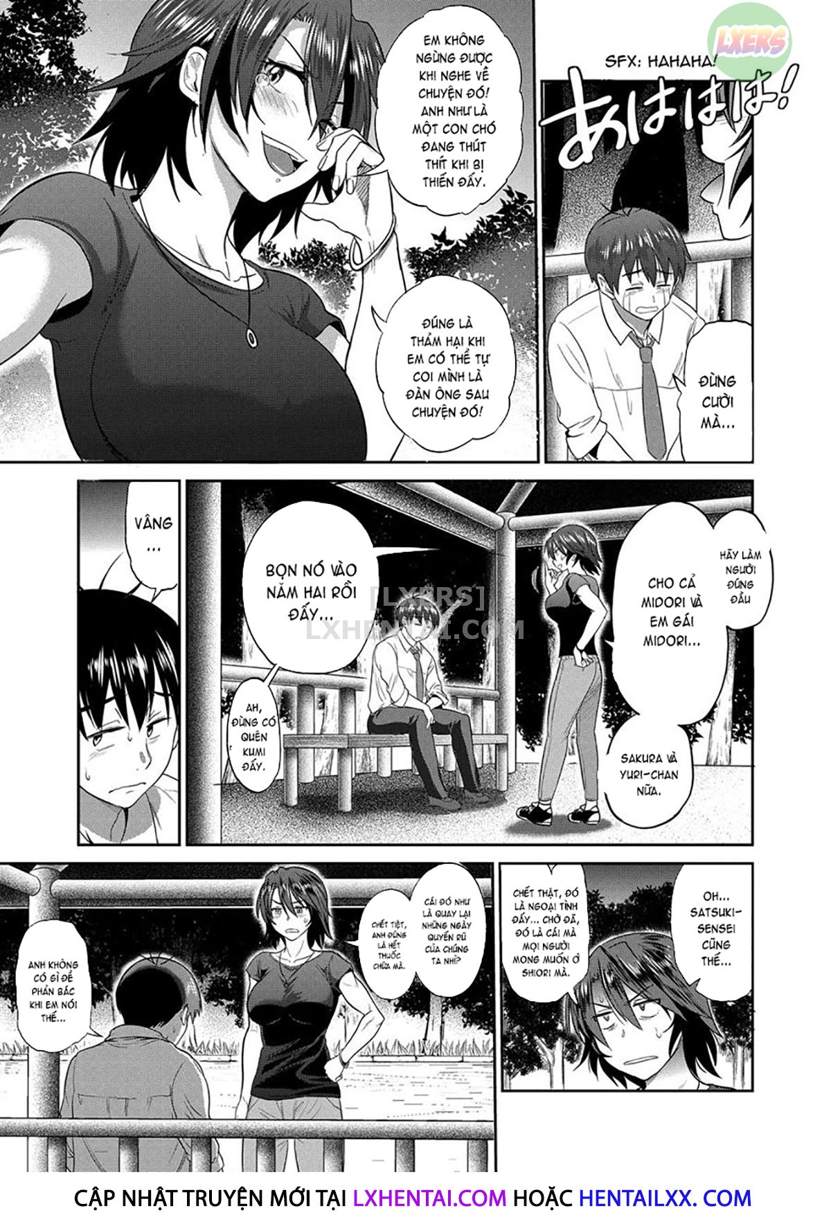 HentaiVN.net - Ảnh 11 - Girls Lacrosse Club ~ 2 Years Later [Thụ Thai Cho Vợ Người Ta] - Chap 6