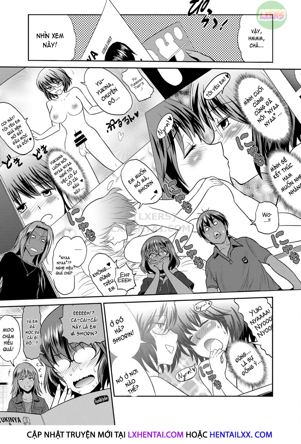 HentaiVN.net - Ảnh 15 - Girls Lacrosse Club ~ 2 Years Later [Thụ Thai Cho Vợ Người Ta] - Chap 7